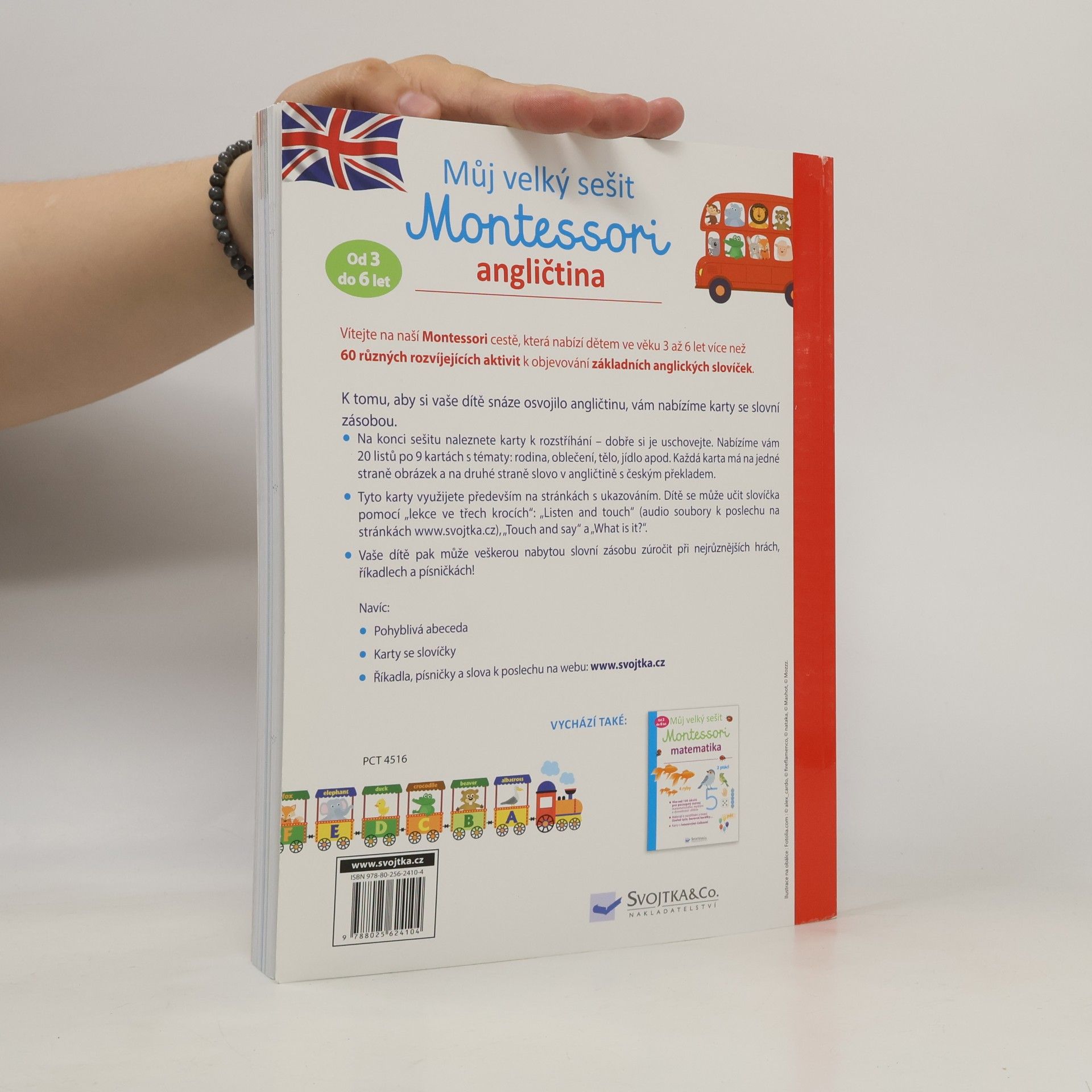 Adéla Poláková Můj velký sešit Montessori. Angličtina