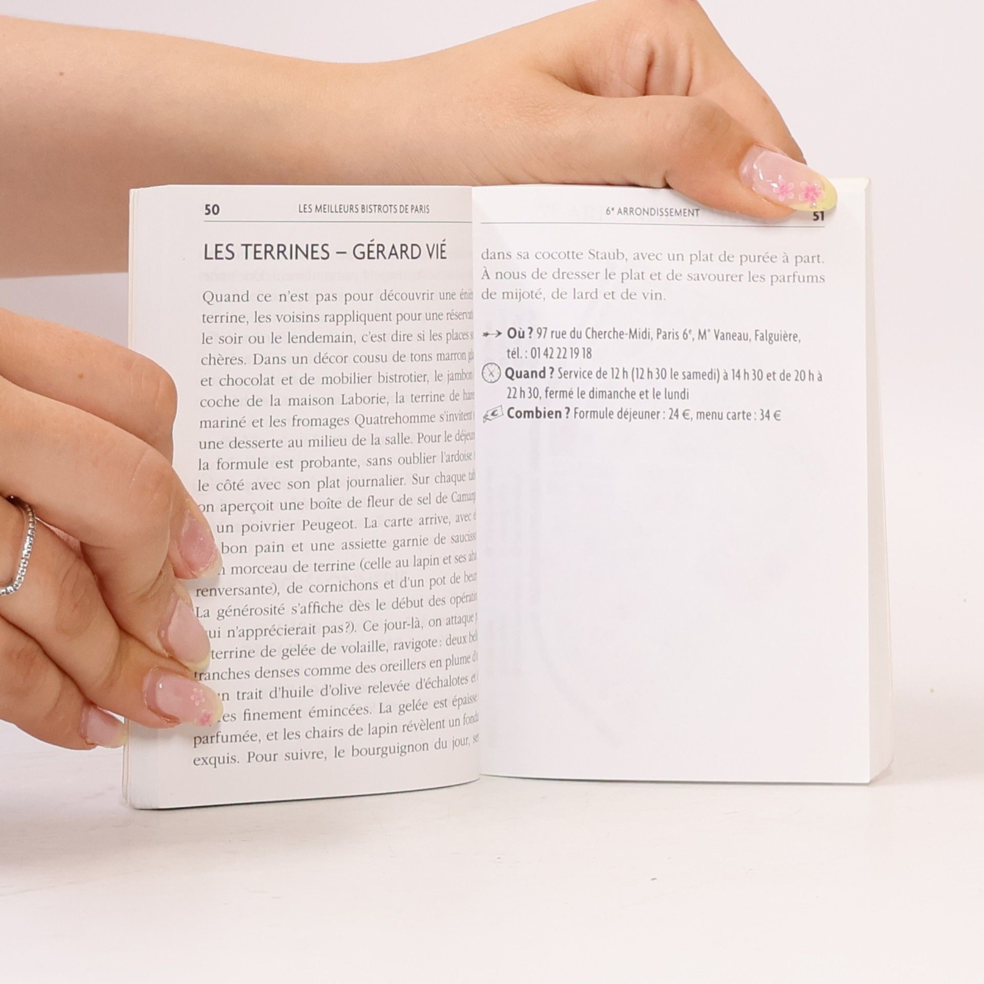 Caroline Mignot Petit livre de: Les meilleurs bistrots de Paris