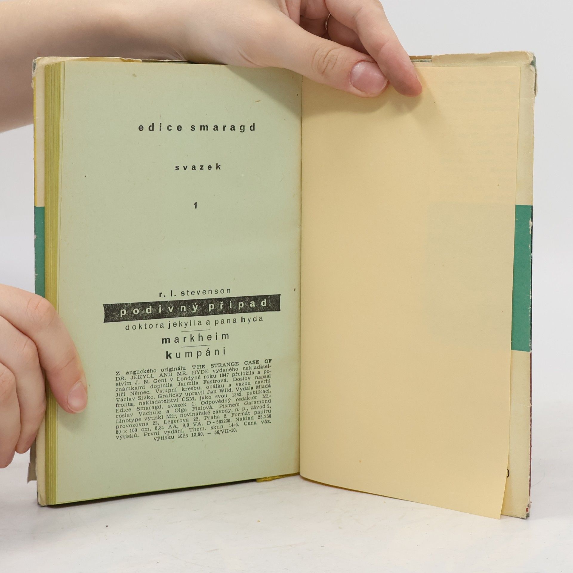 Robert Louis Stevenson Podivný případ Dr. Jekylla a pana Hyda