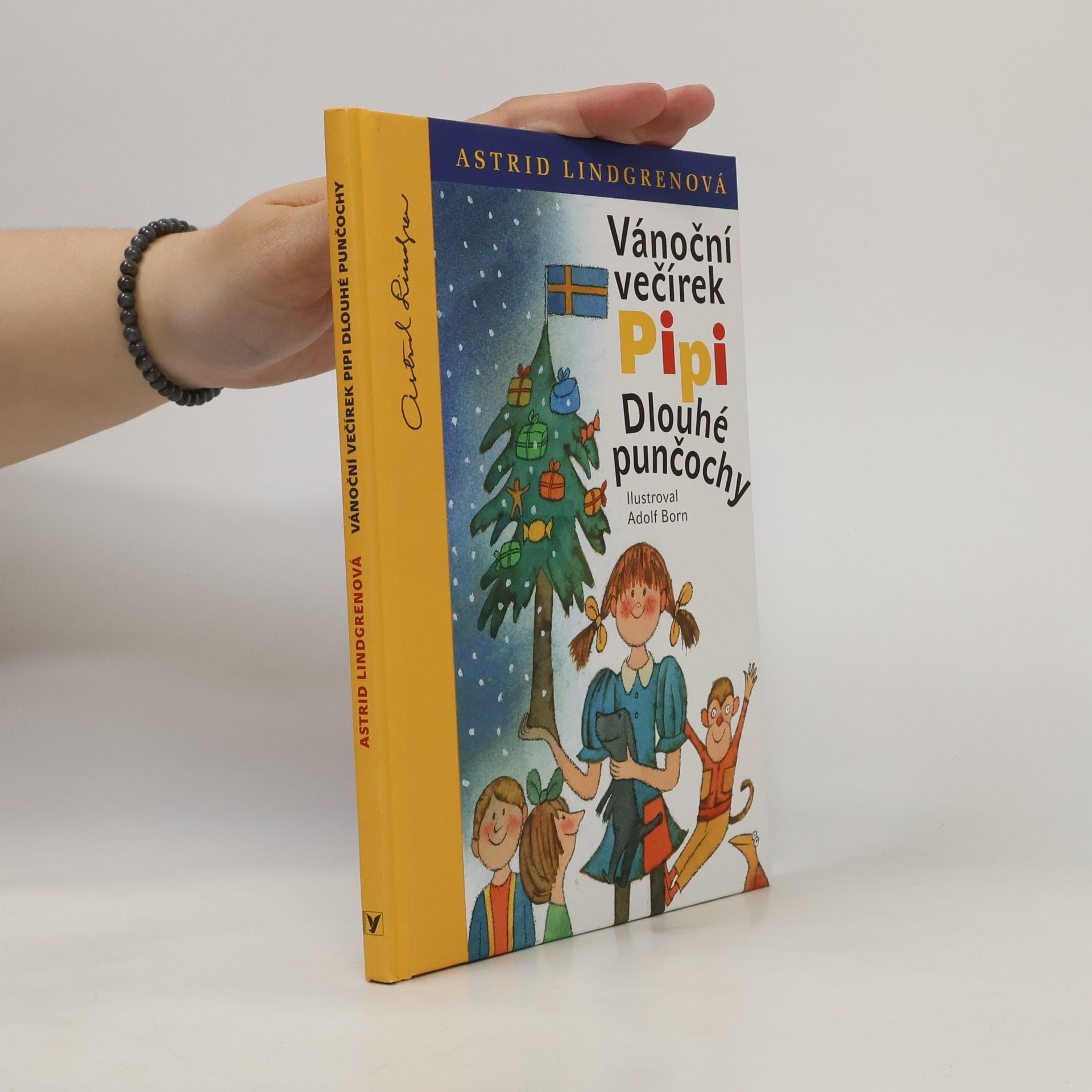 Astrid Lindgren Vánoční večírek Pipi Dlouhé punčochy
