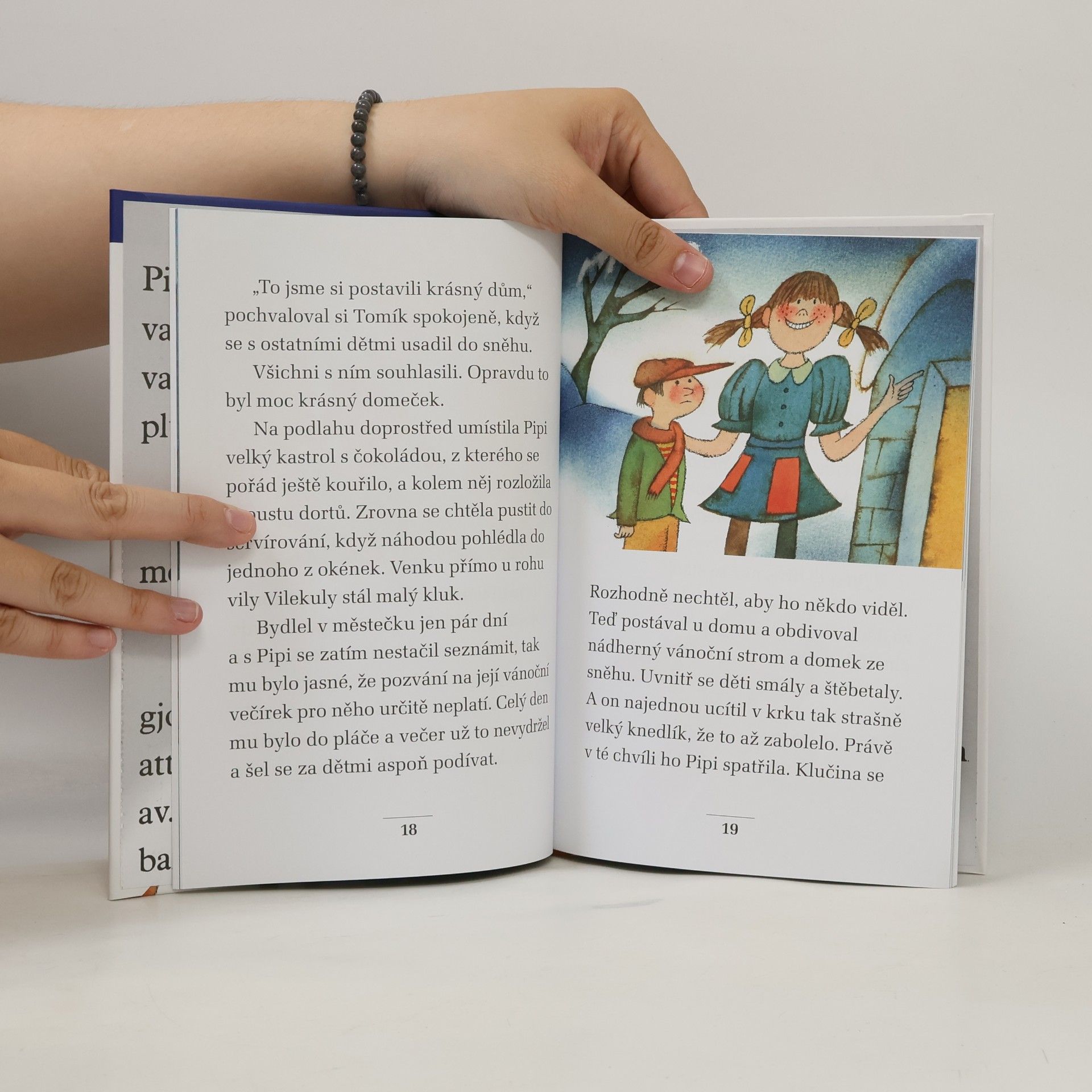 Astrid Lindgren Vánoční večírek Pipi Dlouhé punčochy