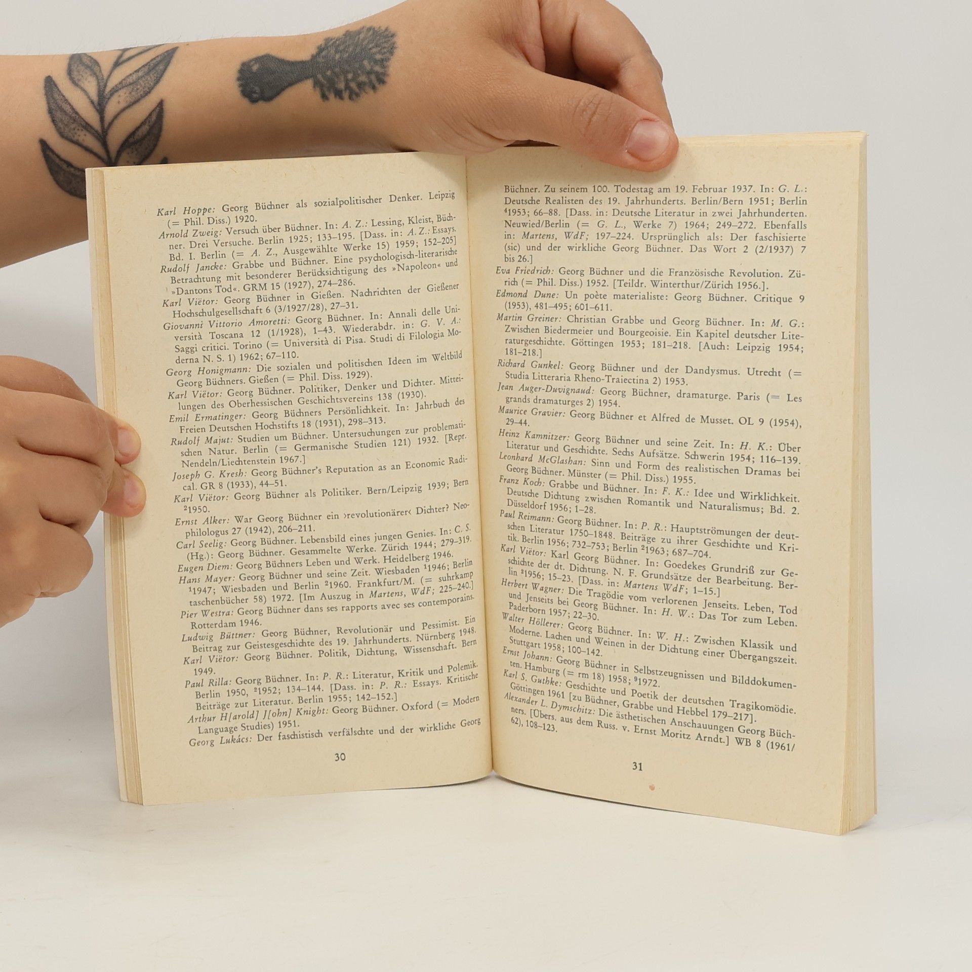 Gerhard Peter Knapp Sammlung Metzler - 159: Georg Büchner