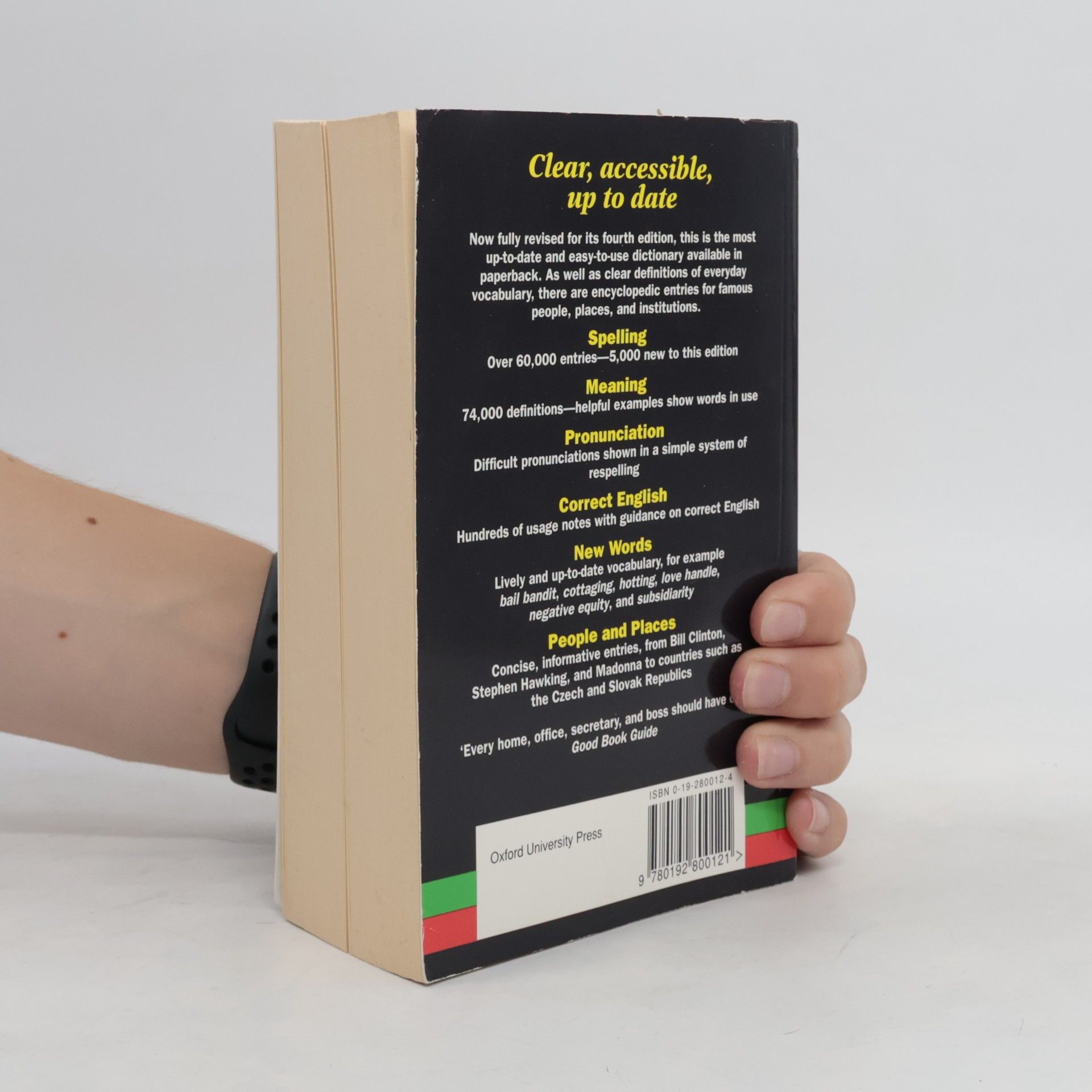 Autorenkollektiv The Oxford paperback dictionary