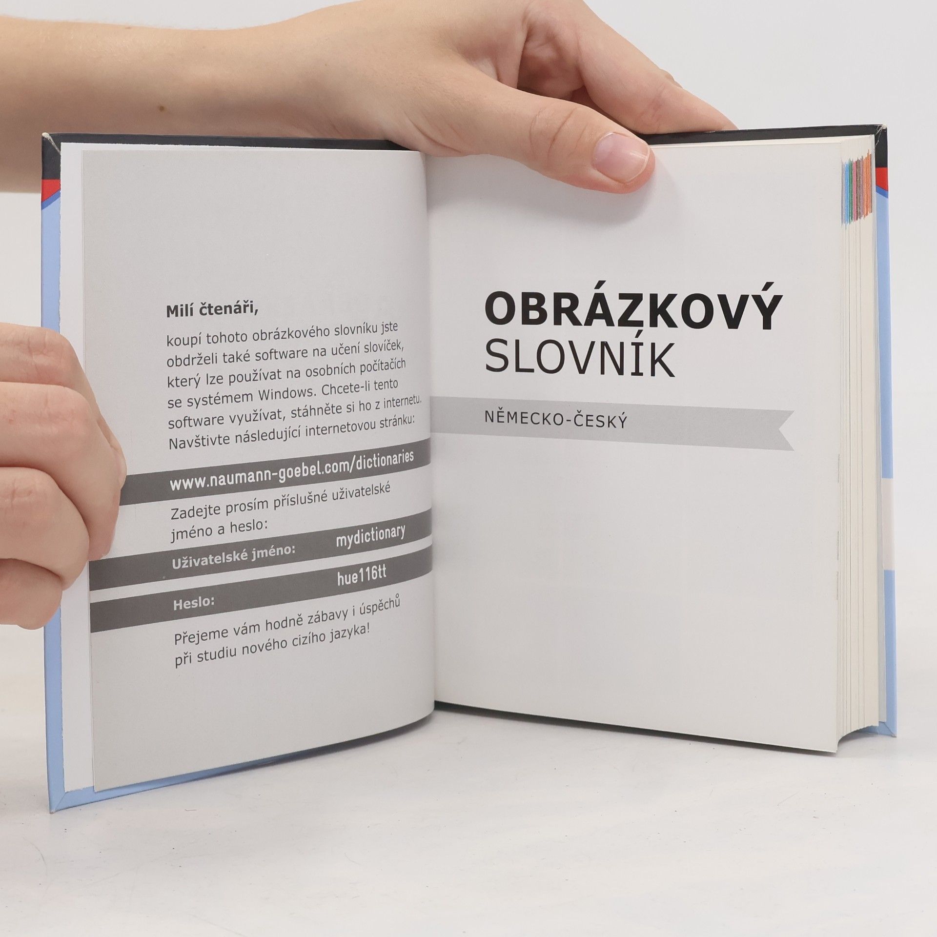 Kolektív autorov Obrázkový slovník německo-český