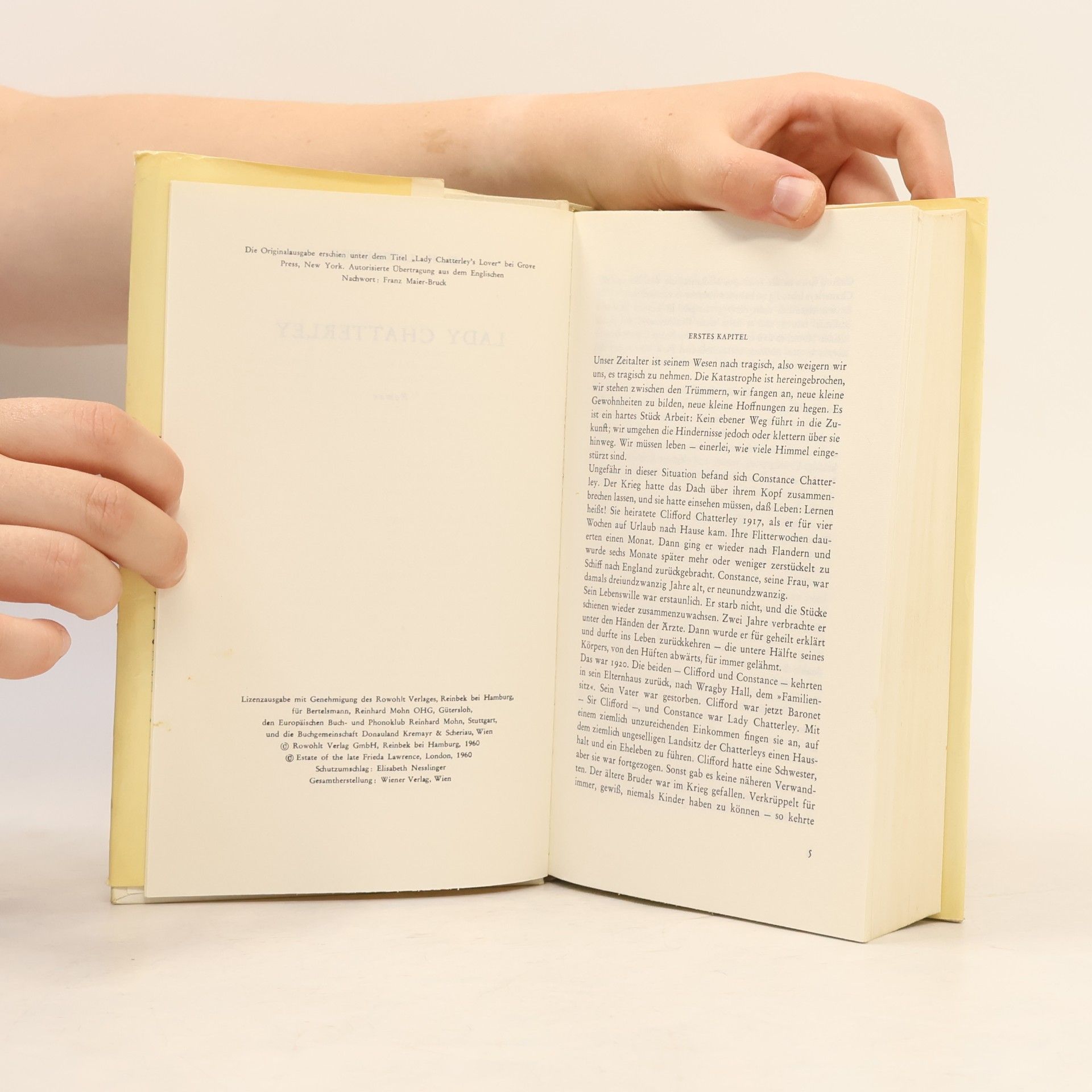 David Herbert Lawrence Lady Chatterley