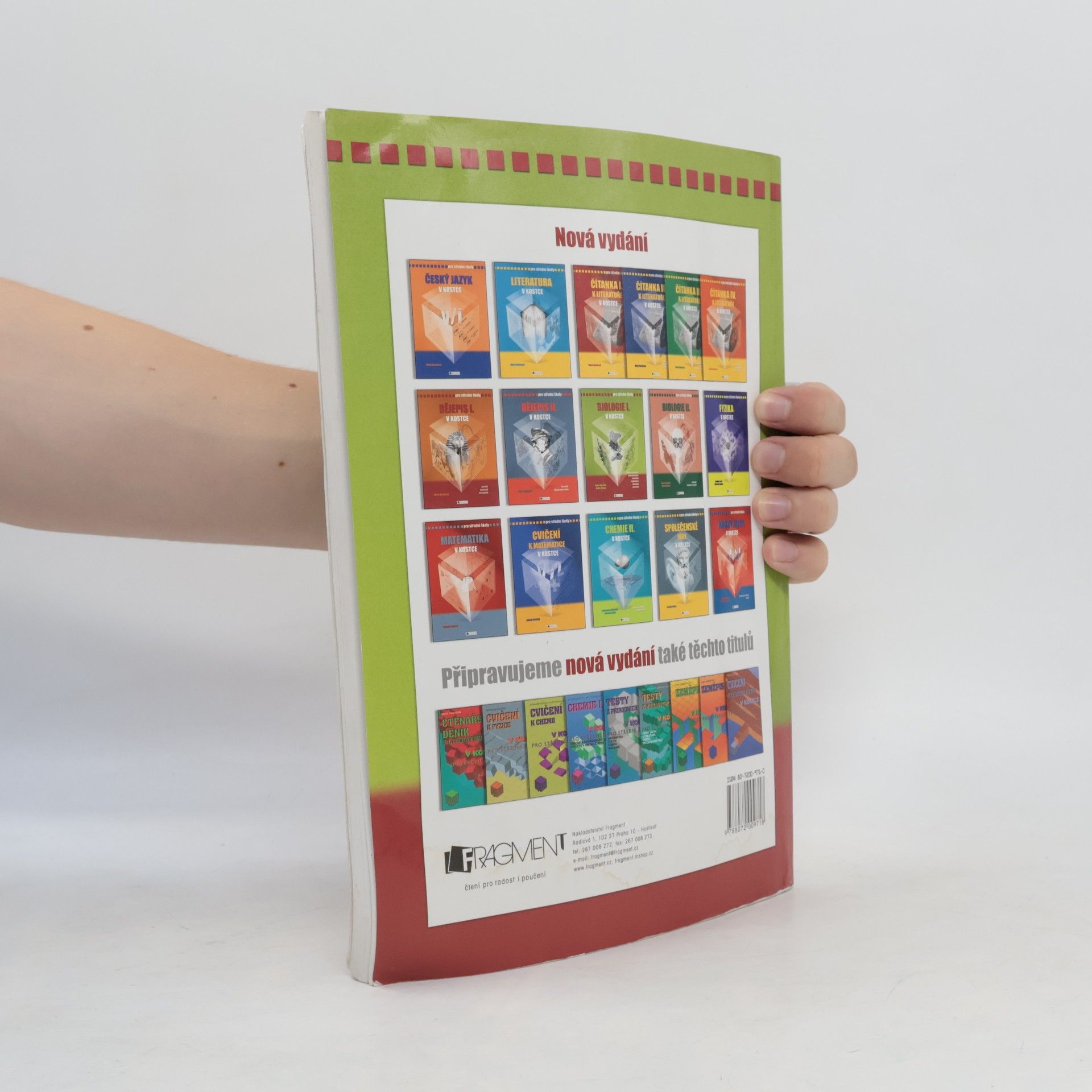 Hana Hančová Biologie I. v kostce : [obecná biologie, mikrobiologie, botanika, mykologie, ekologie, genetika] : pro střední školy
