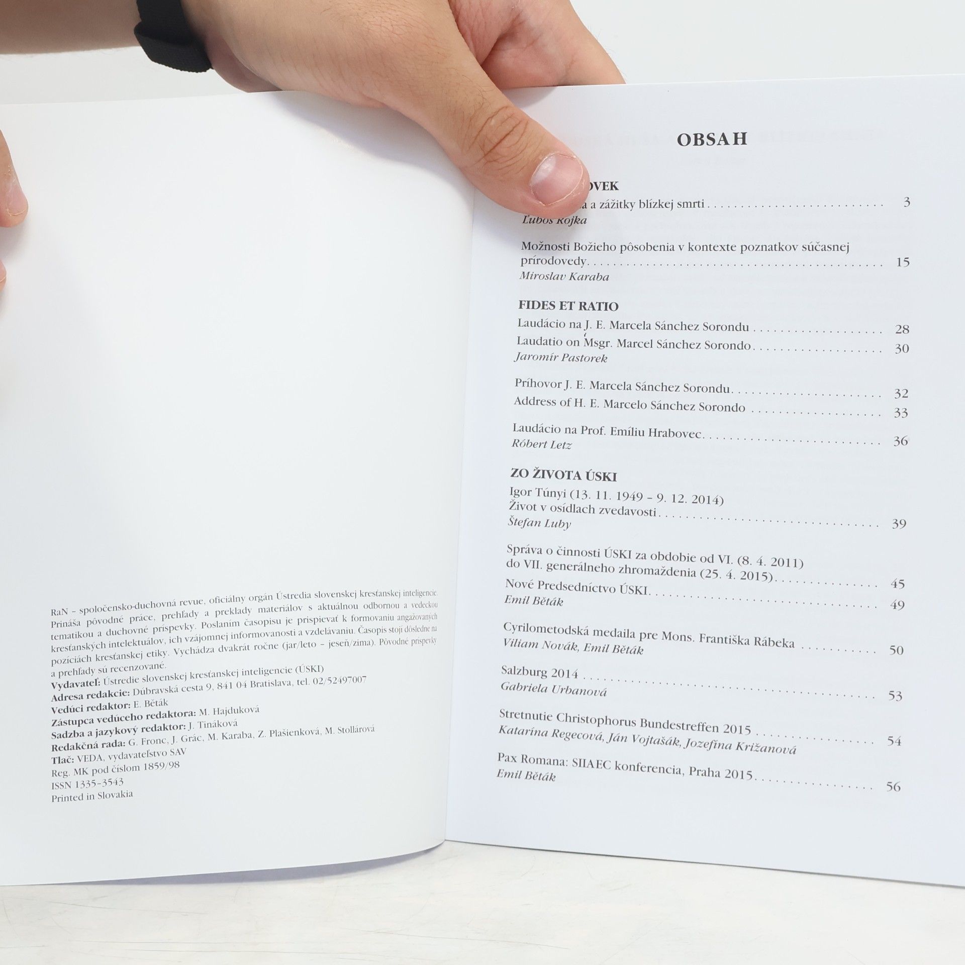 Various authors Radosť a nádej: Boh a človek