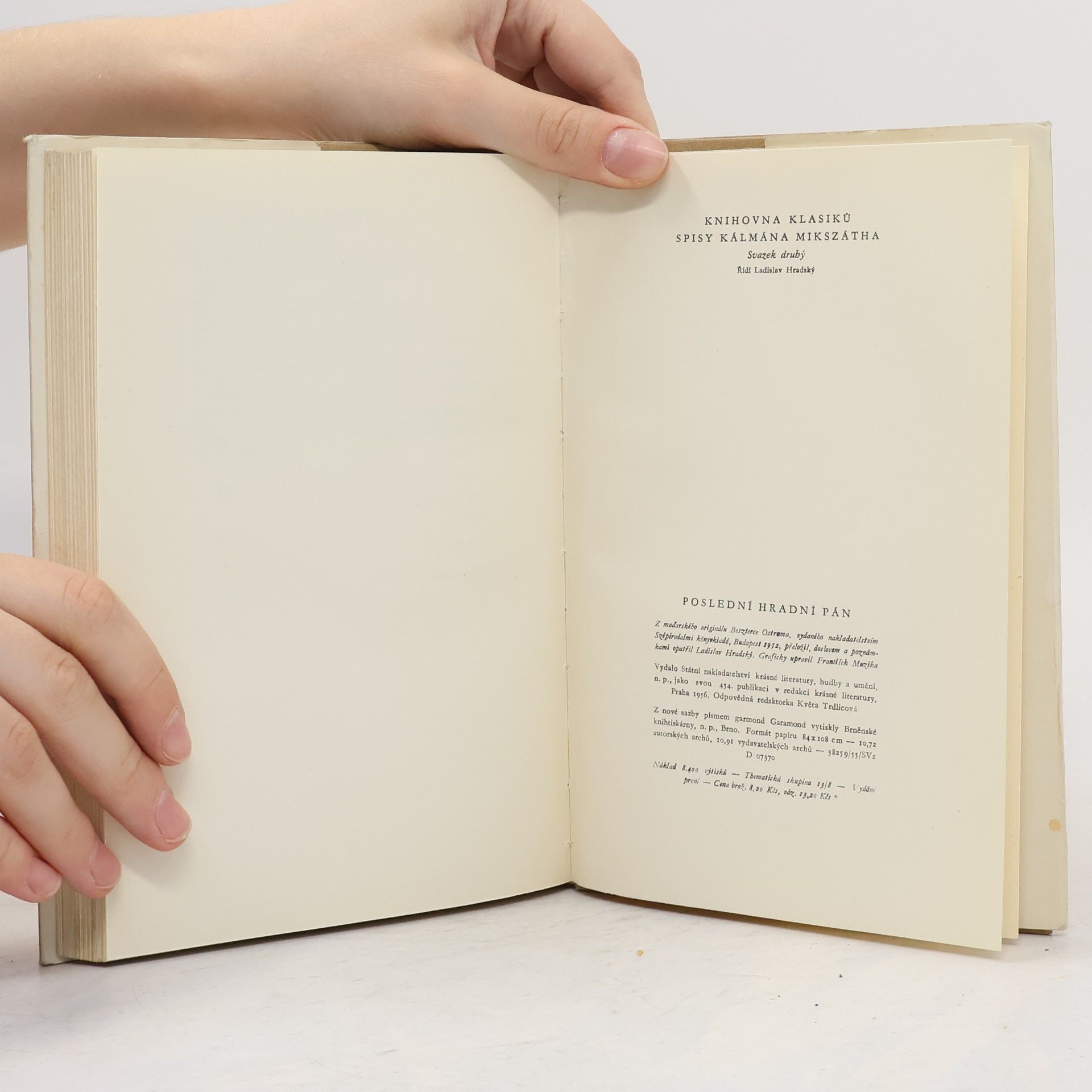 Kálmán Mikszáth Poslední hradní pán