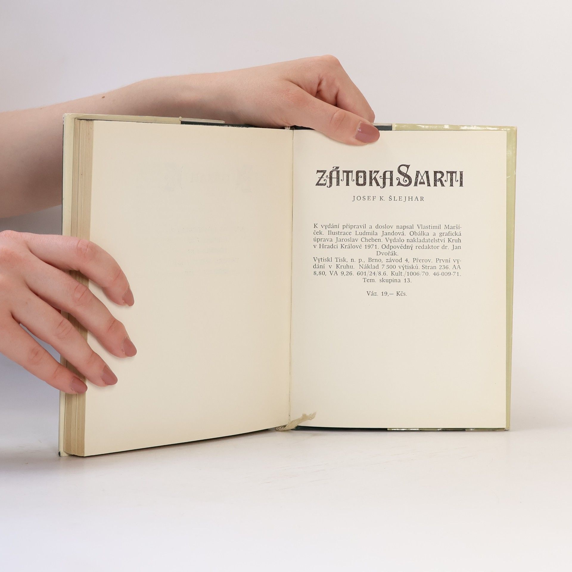 Josef Karel Šlejhar Zátoka smrti