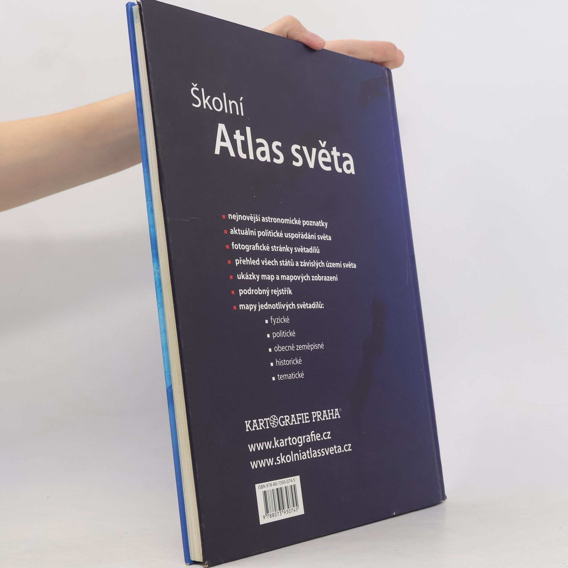 Autorenkollektiv Školní atlas světa