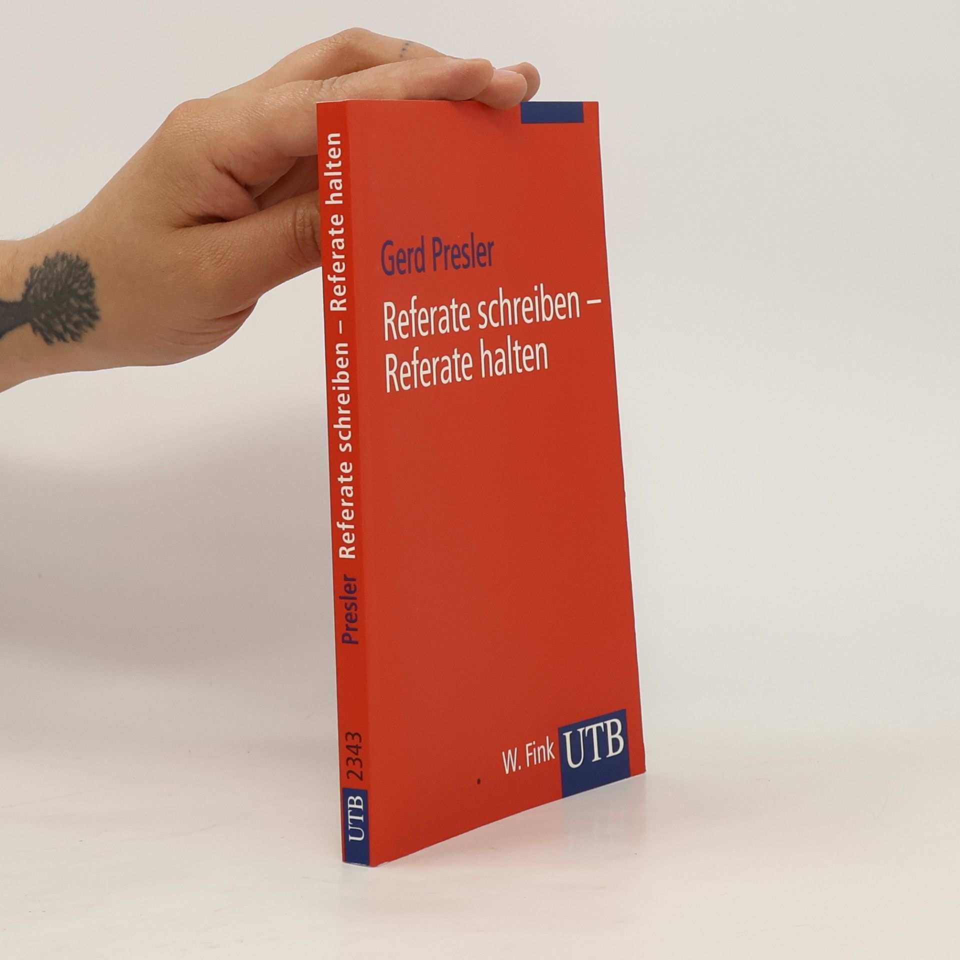 Gerd Presler Referate schreiben, Referate halten