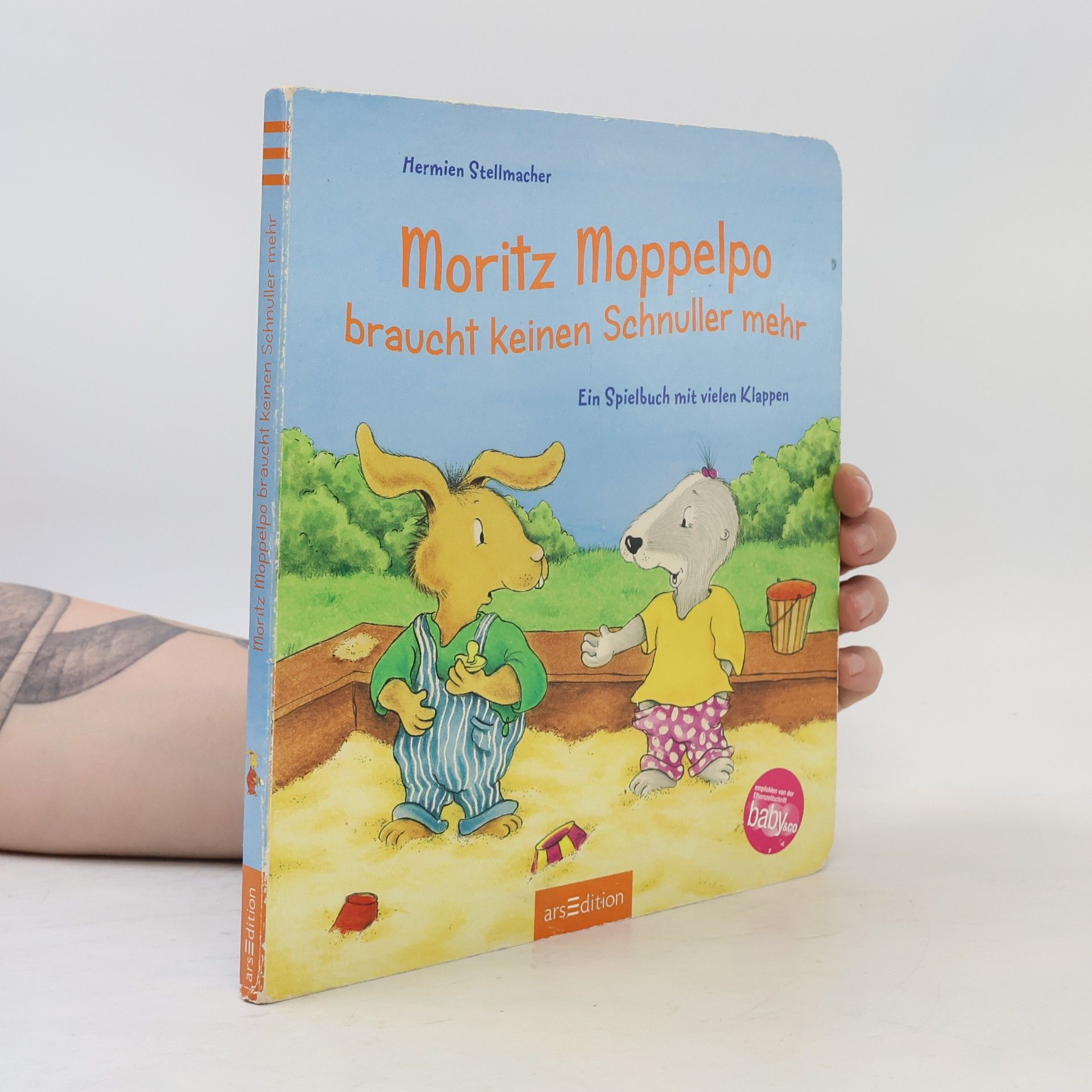 Hermien Stellmacher Moritz Moppelpo braucht keinen Schnuller mehr