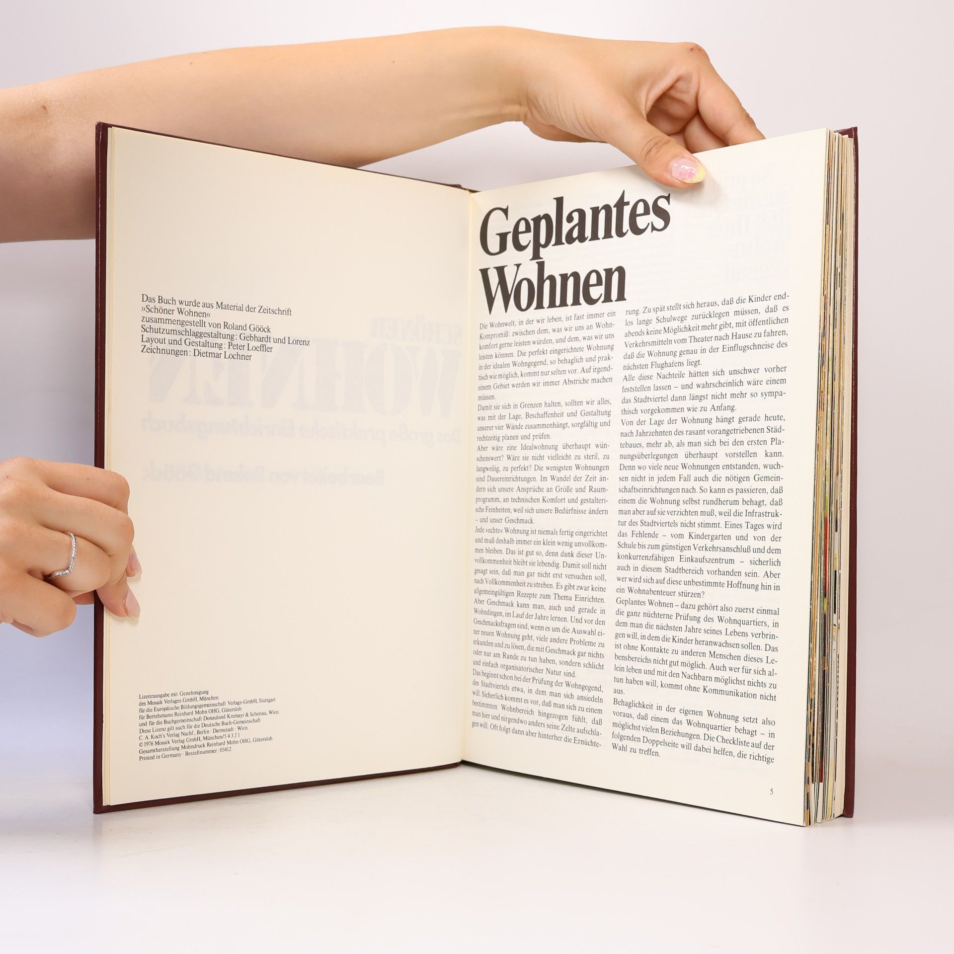 Roland Gööck Schöner Wohnen. Das große praktische Einrichtungsbuch