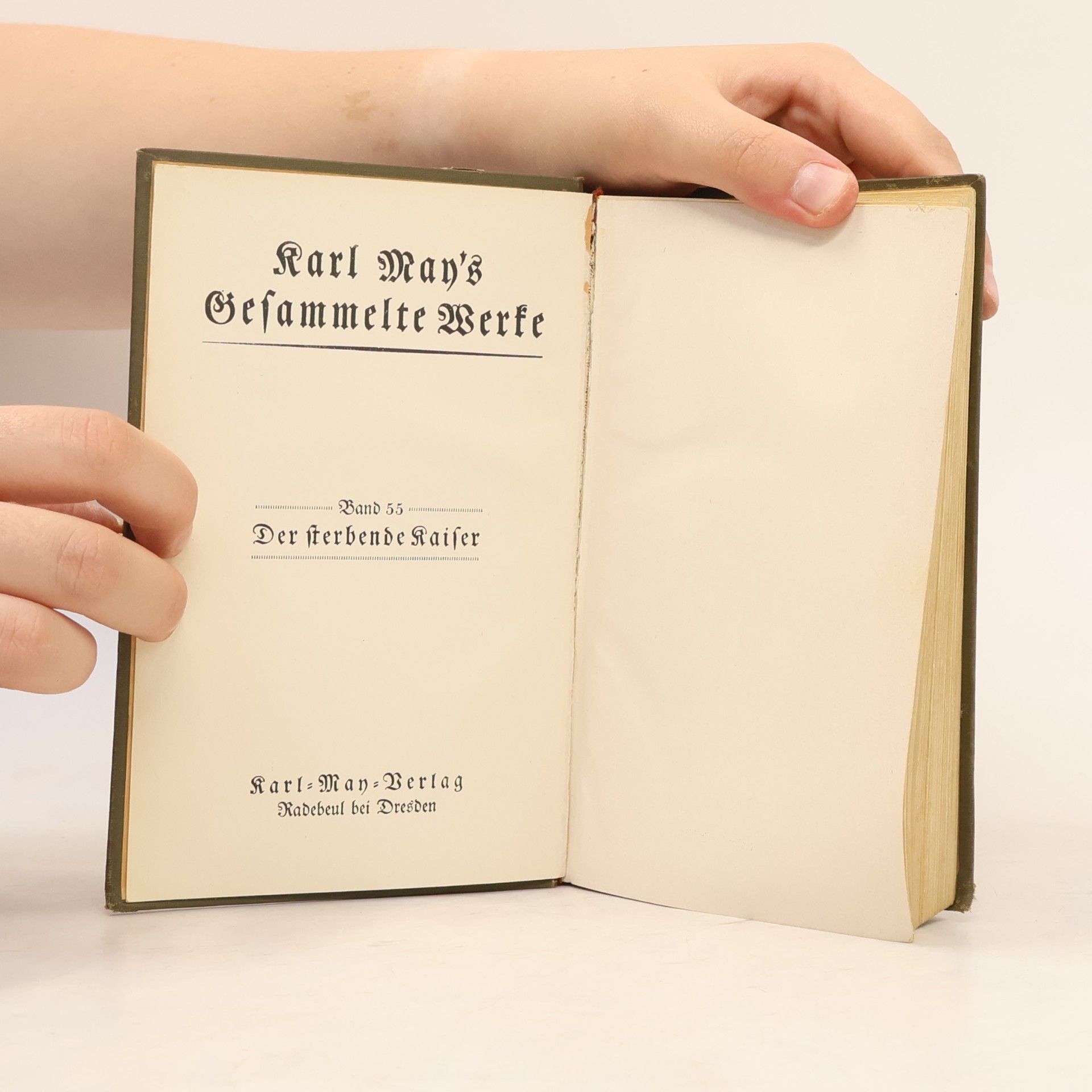 Karl May Der sterbende Kaiser
