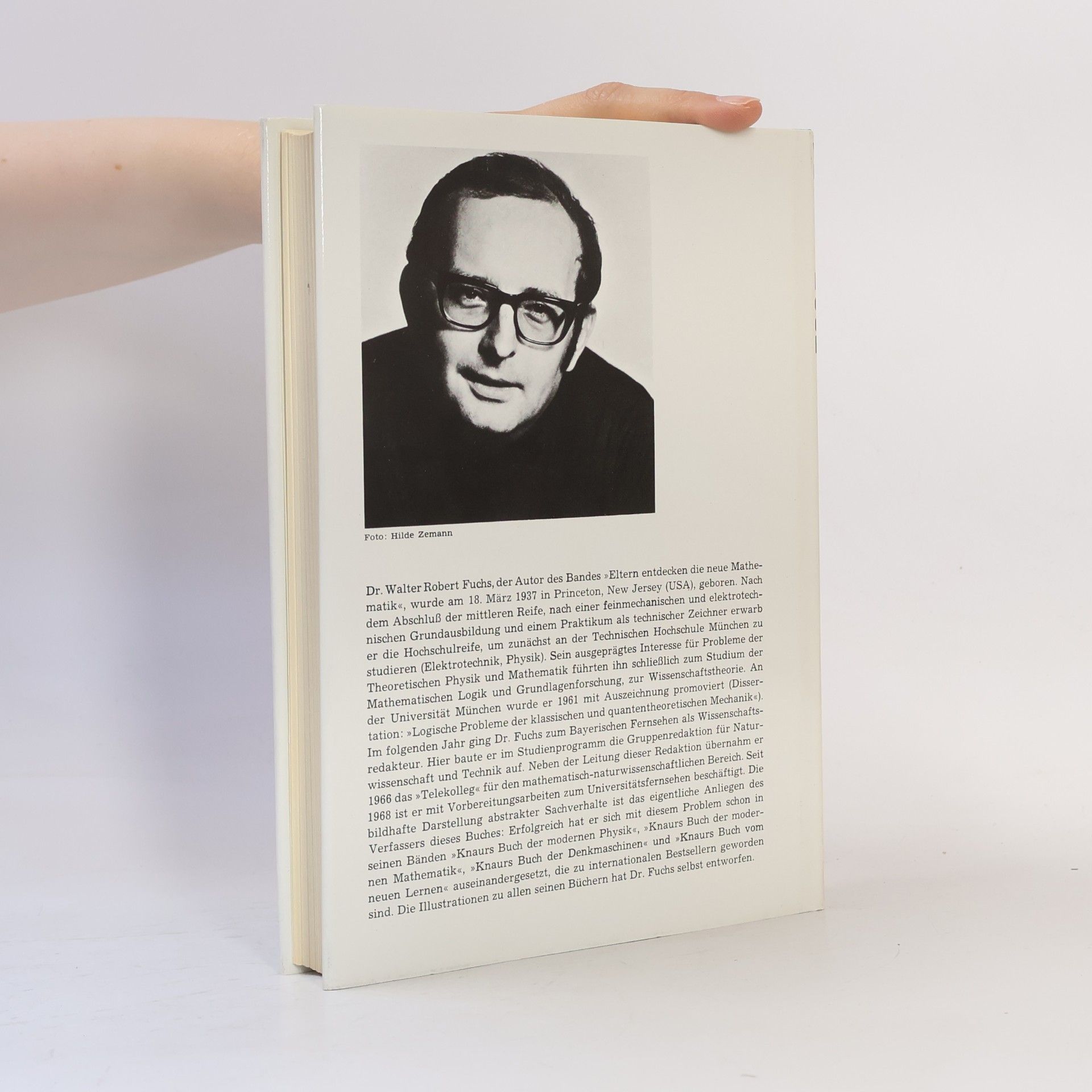 Walter R. Fuchs Eltern Entdecken Die Neue Mathematik