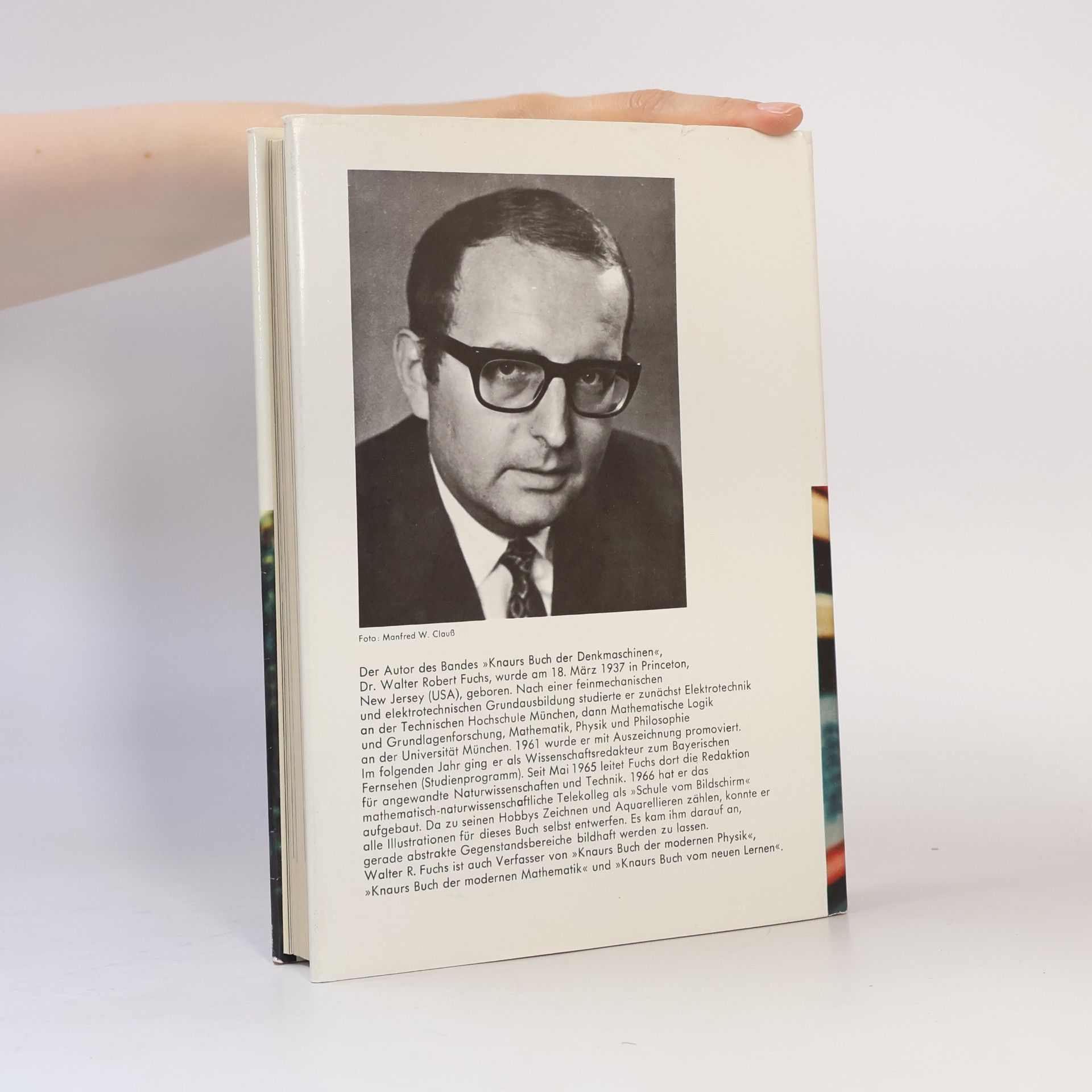 Walter Robert Fuchs Knaurs Buch der Denkmaschinen