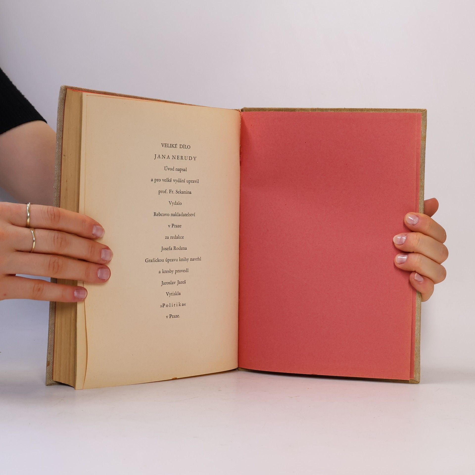 Jan Neruda Veliké dílo Jana Nerudy