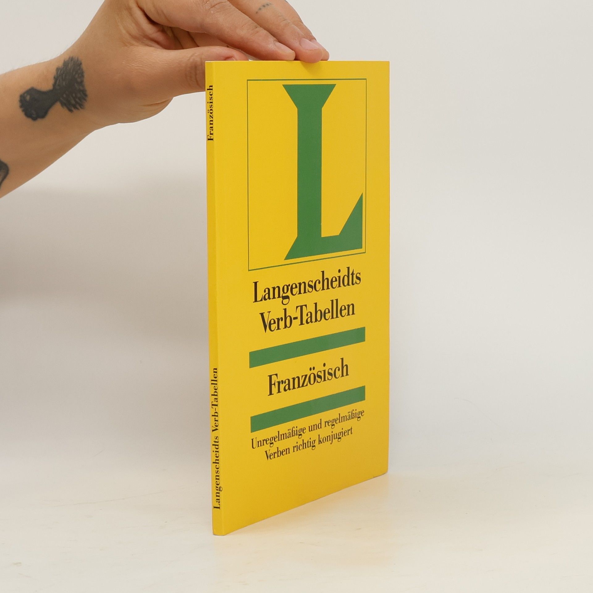 Hermann Willers Langenscheidts Verb-Tabellen, Französisch