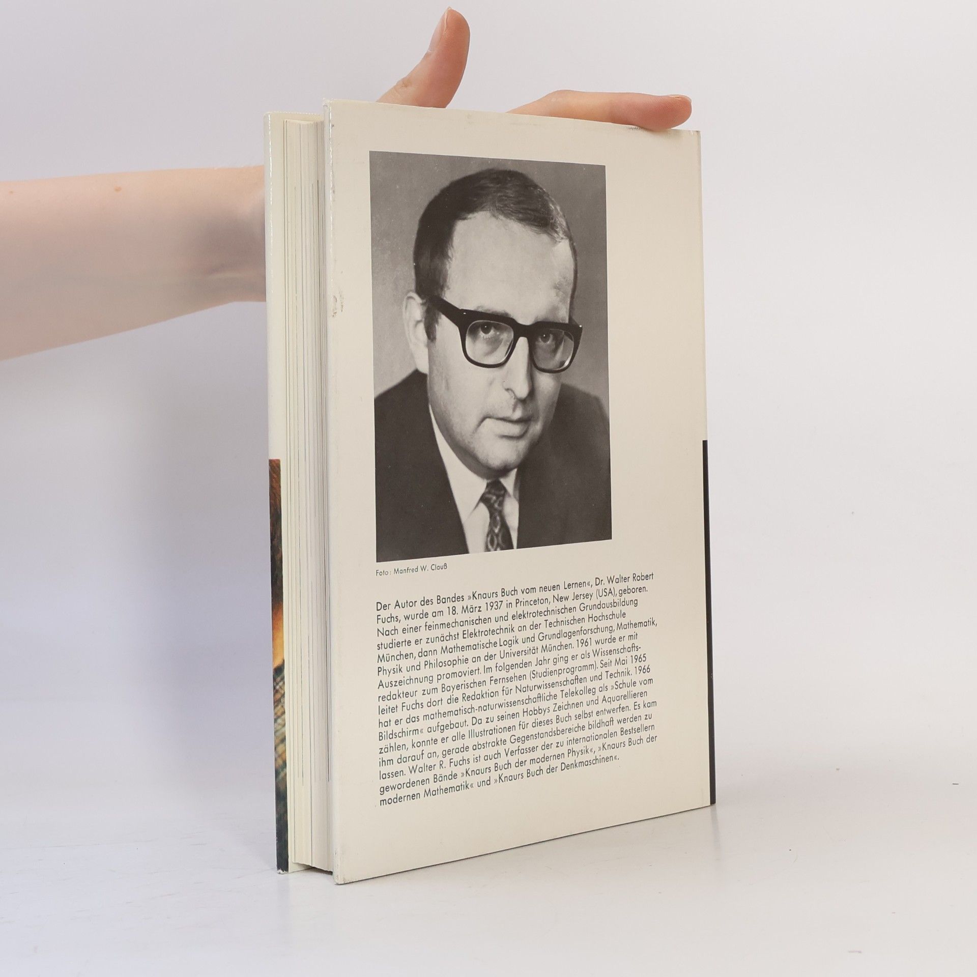 Walter Robert Fuchs Knaurs Buch vom neuen Lernen
