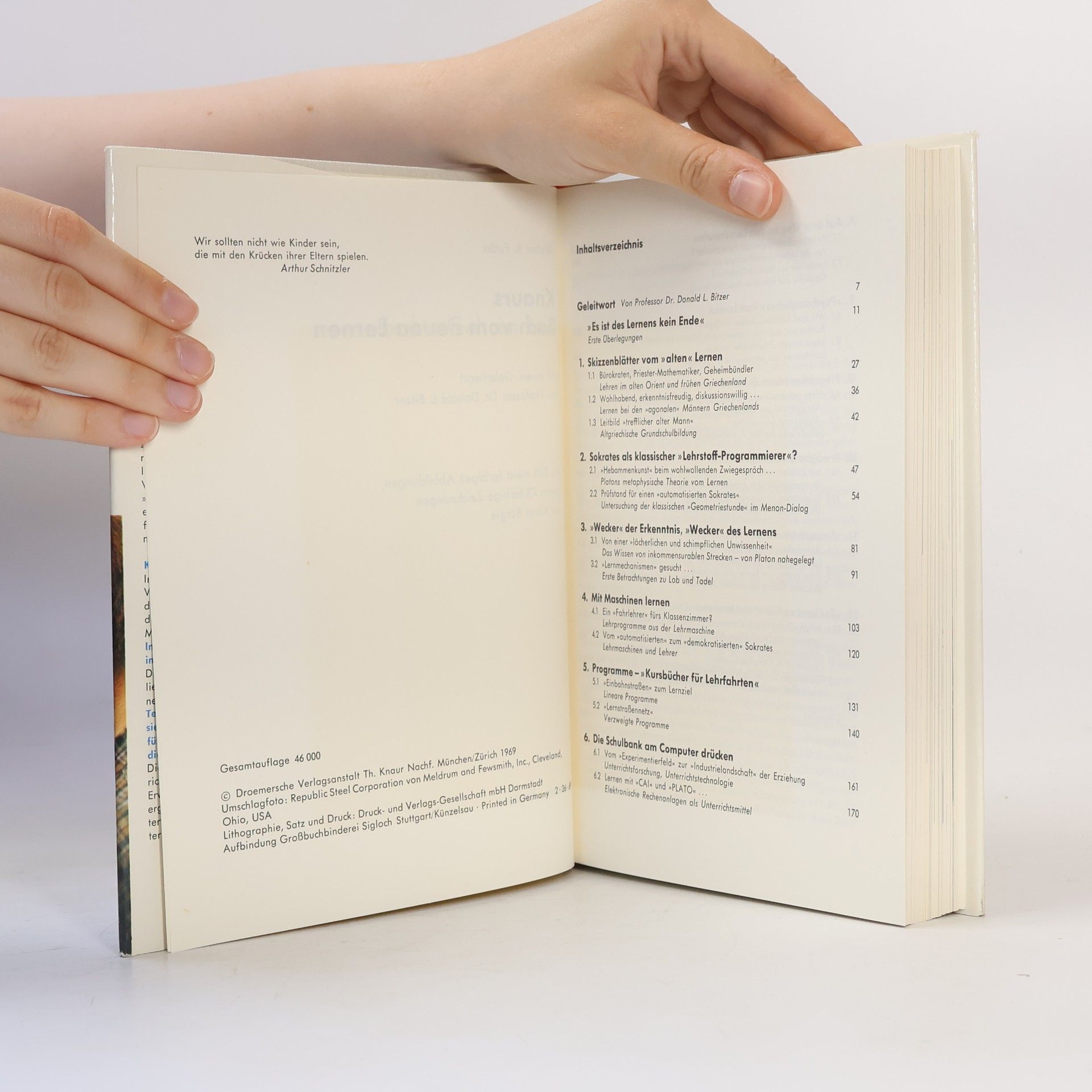 Walter Robert Fuchs Knaurs Buch vom neuen Lernen