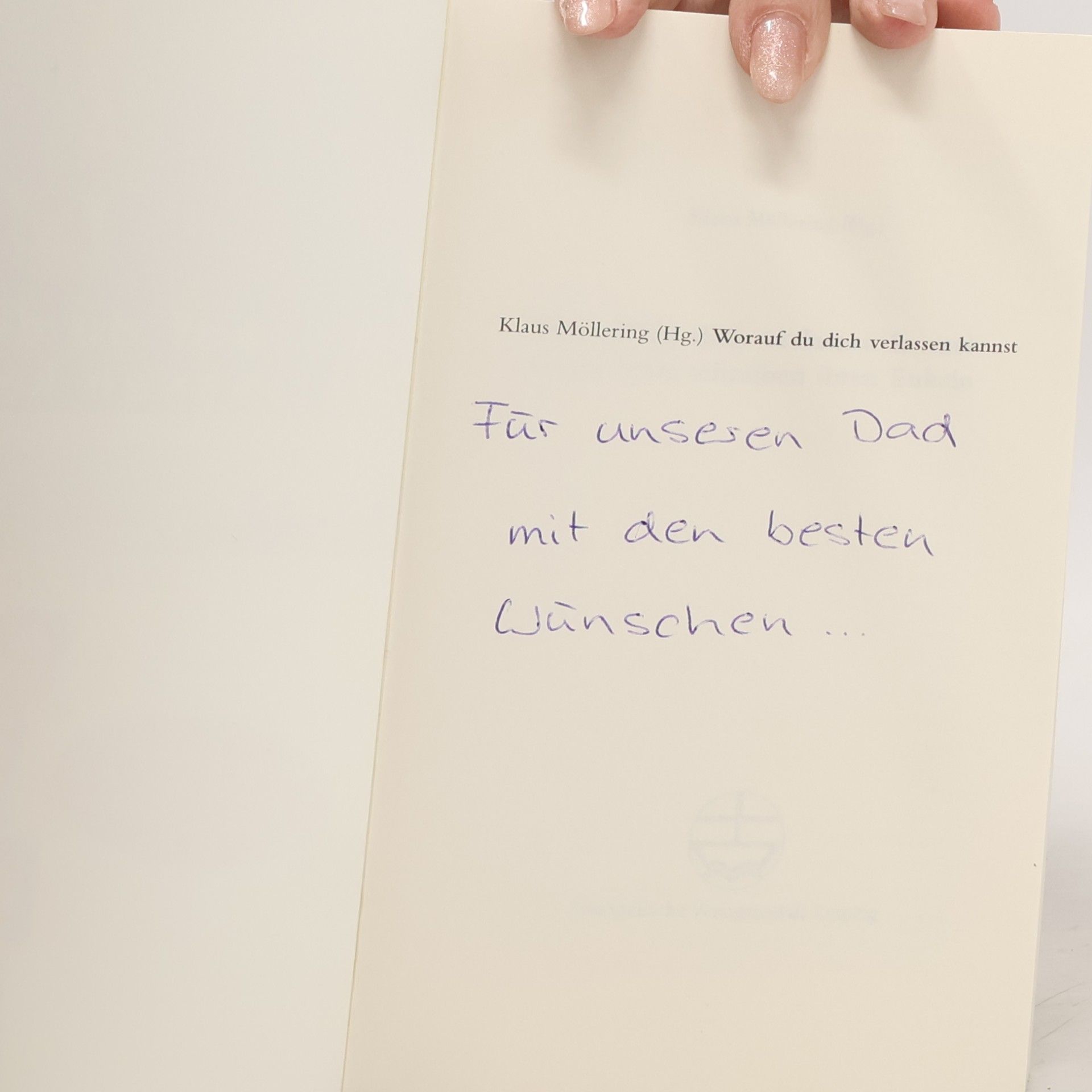Klaus Möllering Worauf du dich verlassen kannst