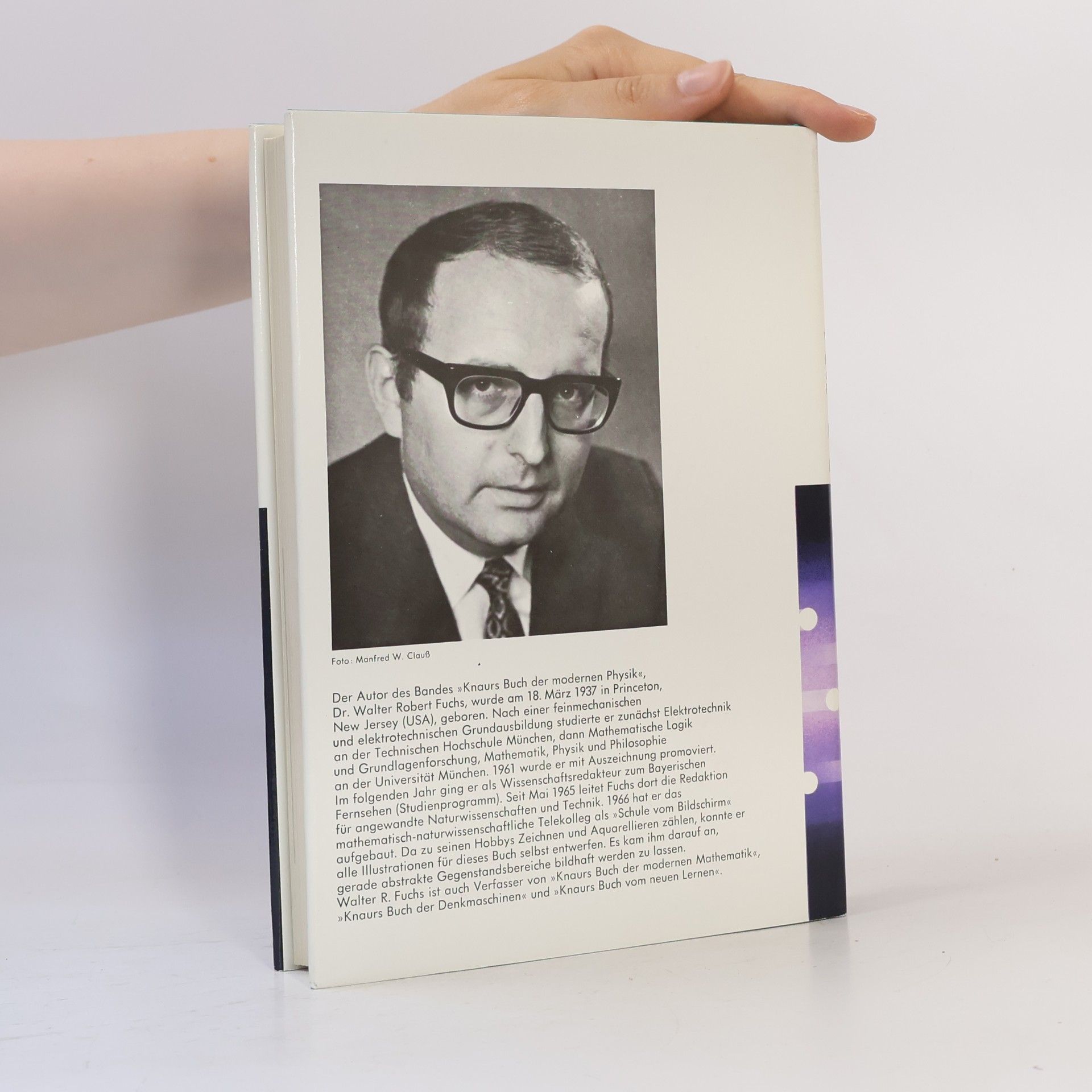 Walter Robert Fuchs Knaurs Buch der modernen Physik