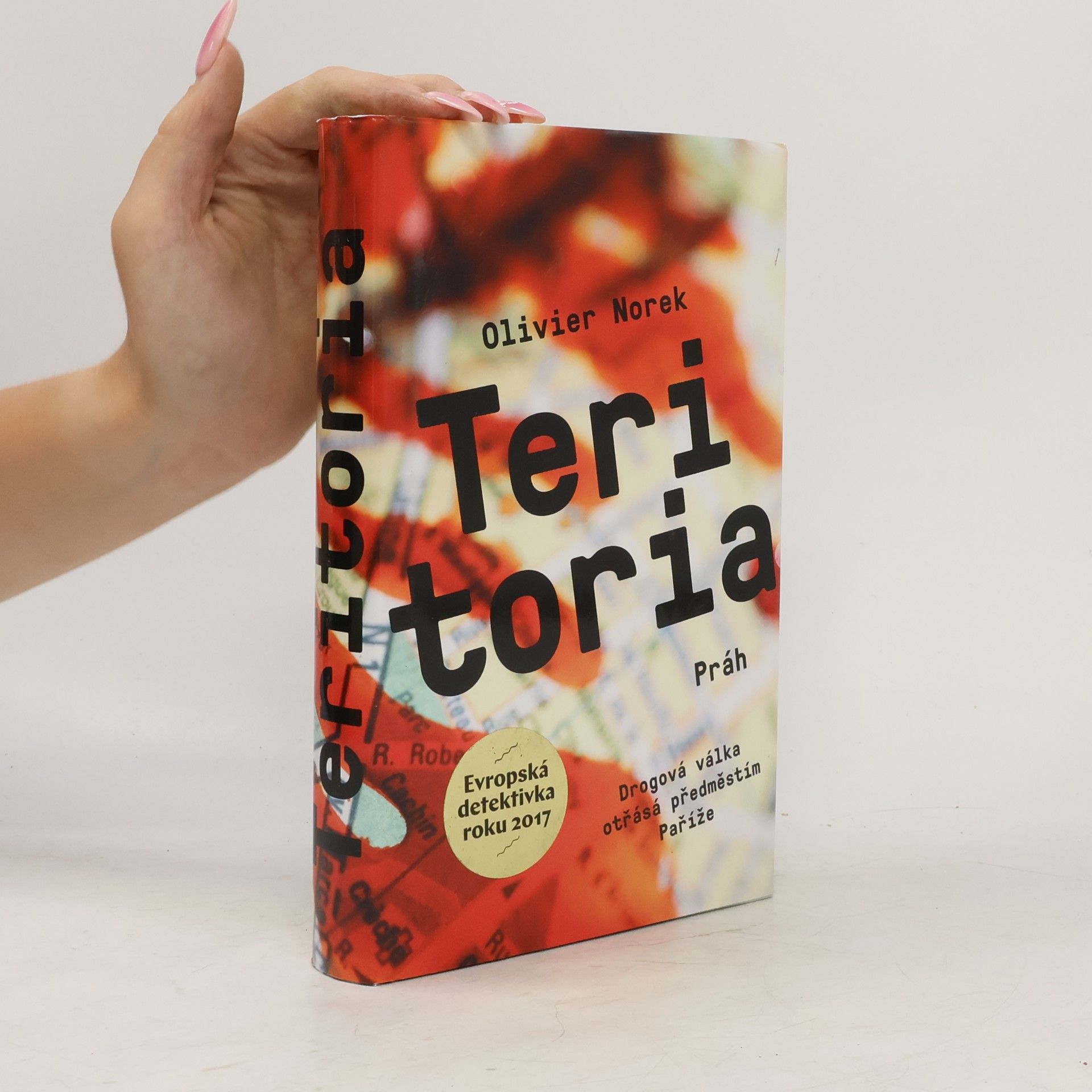 Olivier Norek Teritoria : autentický thriller psaný skutečným kriminalistou