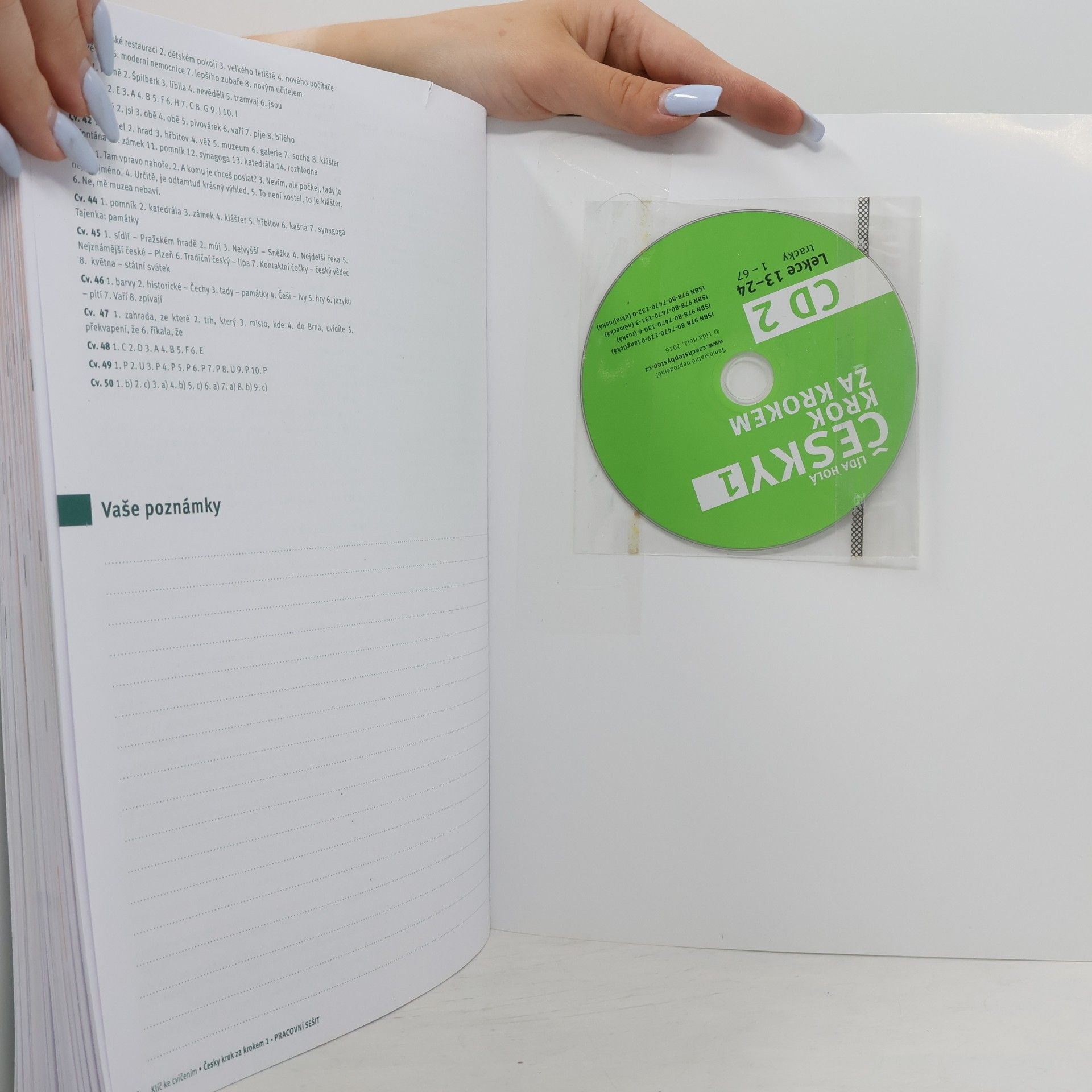 Lída Holá Česky krok za krokem 1. A1-A2. Pracovní sešit 13–24