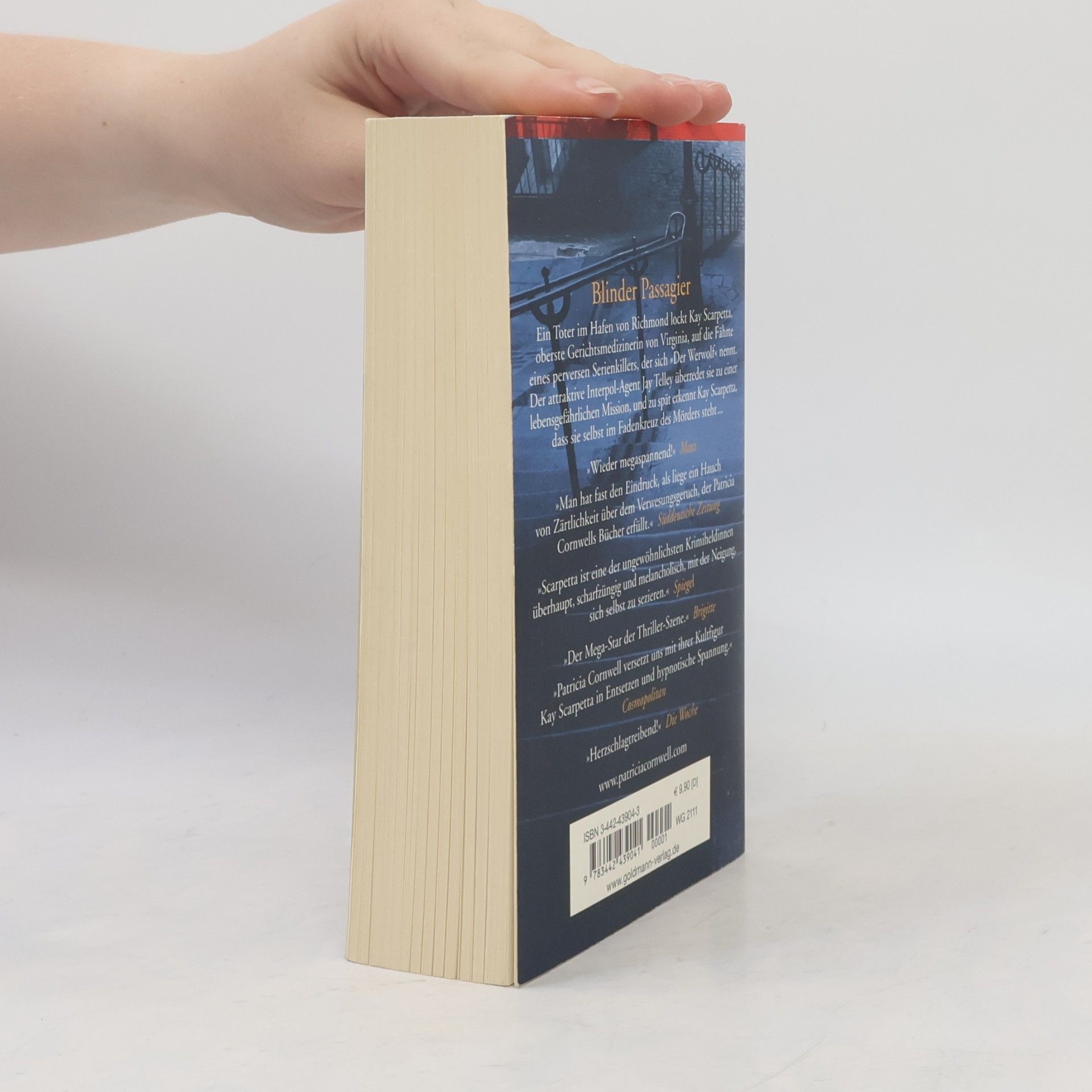 Patricia Cornwell Blinder Passagier. Ein Kay-Scarpetta-Roman