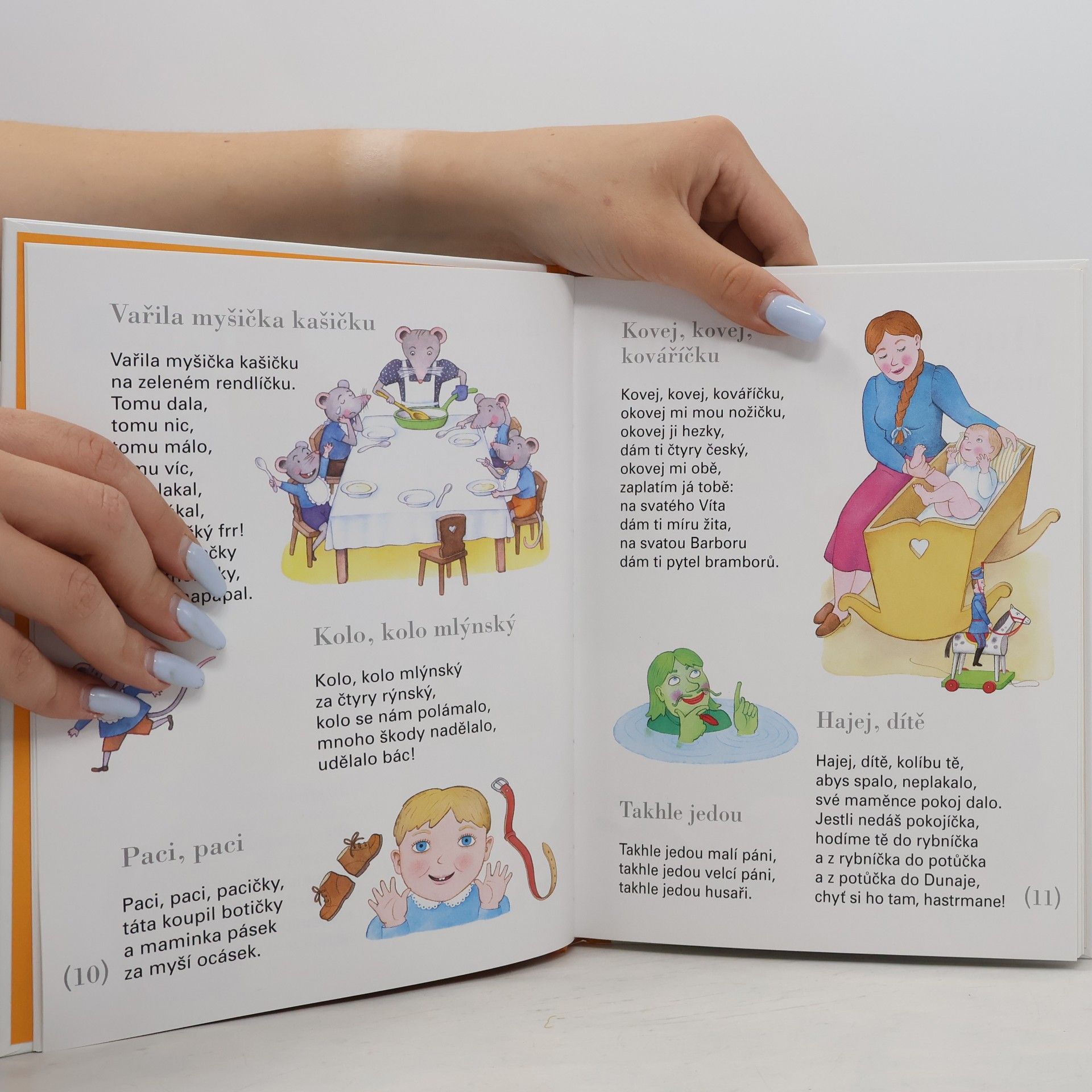 Milada Motlová Česká říkadla, písničky a pohádky