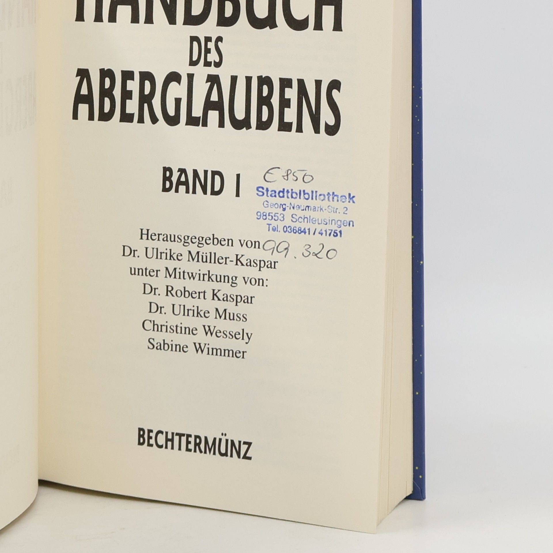 Handbuch des Aberglaubens