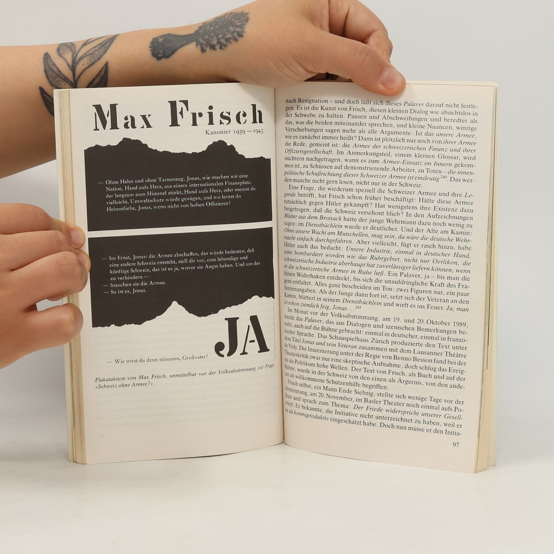 Volker Hage Max Frisch