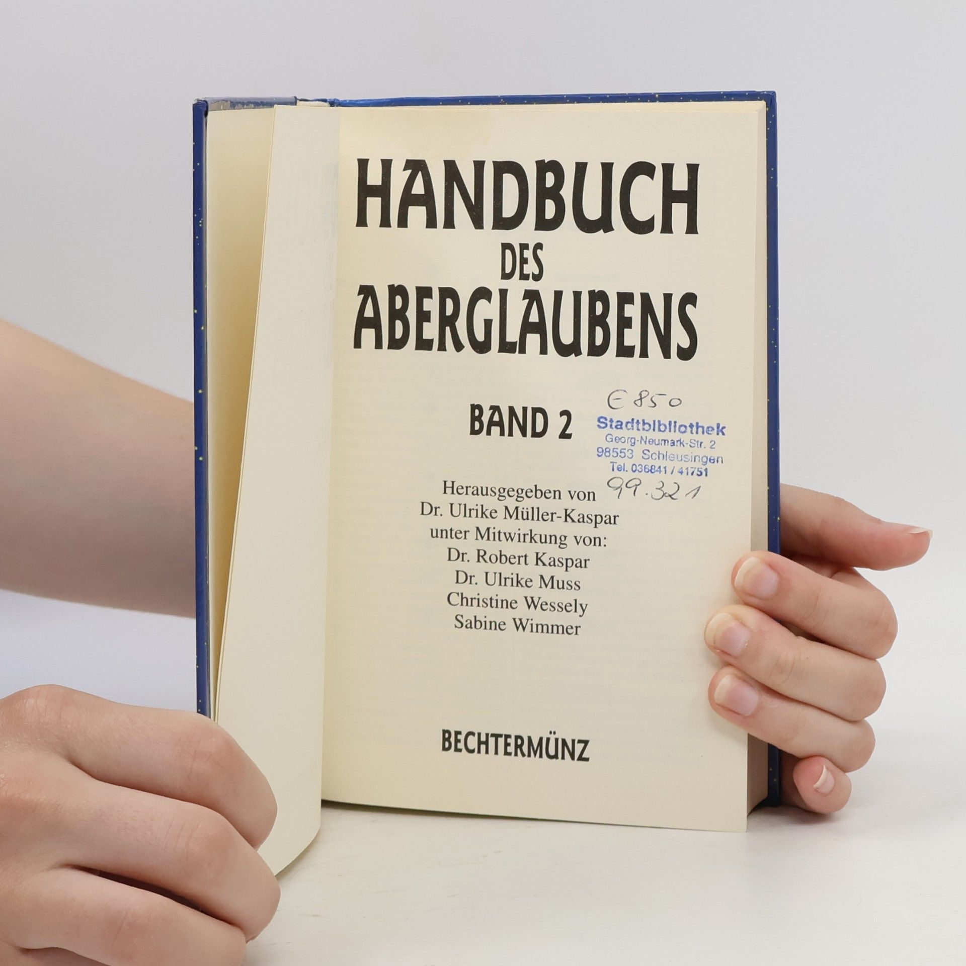 Autorenkollektiv Handbuch des Aberglaubens. Band 2