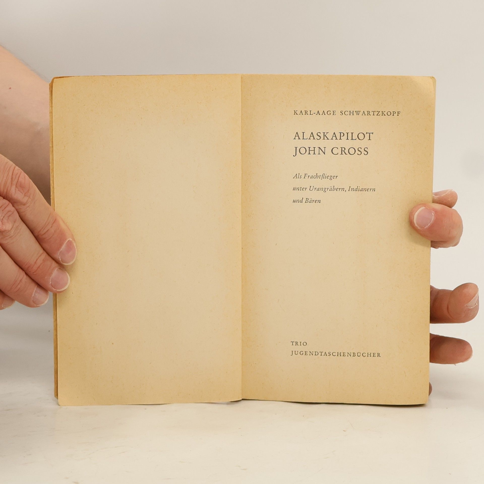 Karl-Aage Schwartzkopf Alaskapilot John Cross
