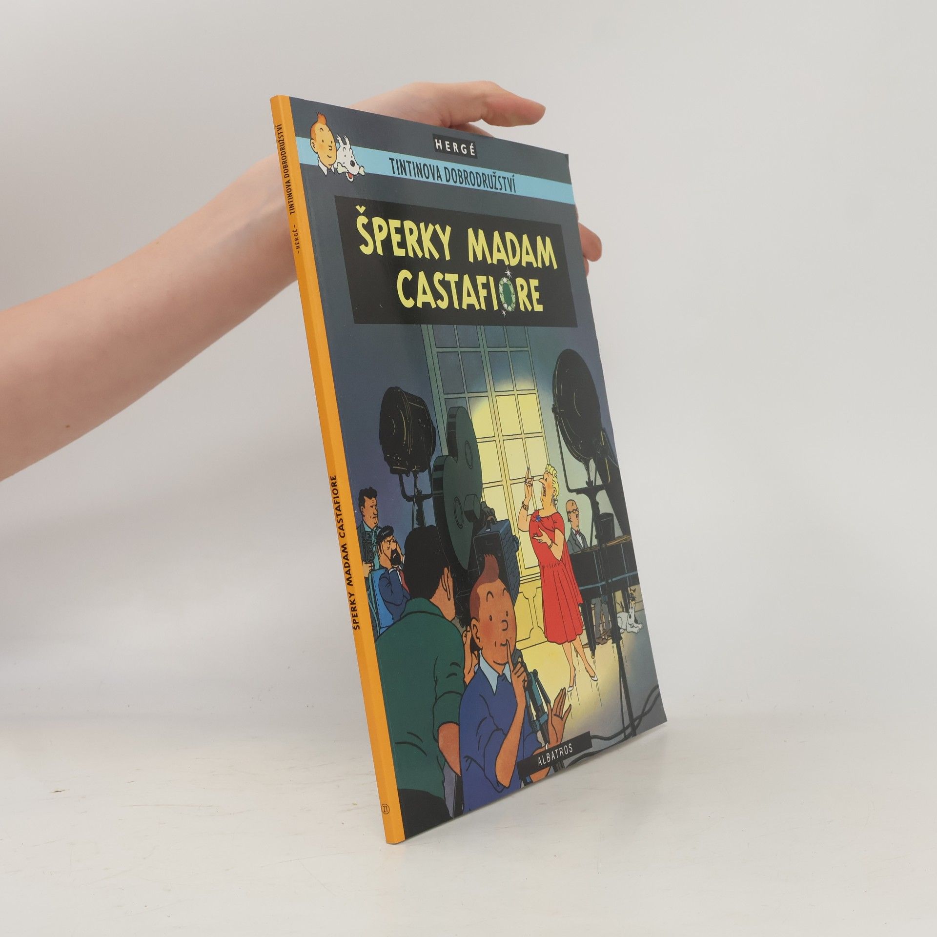 Hergé Šperky madam Castafiore