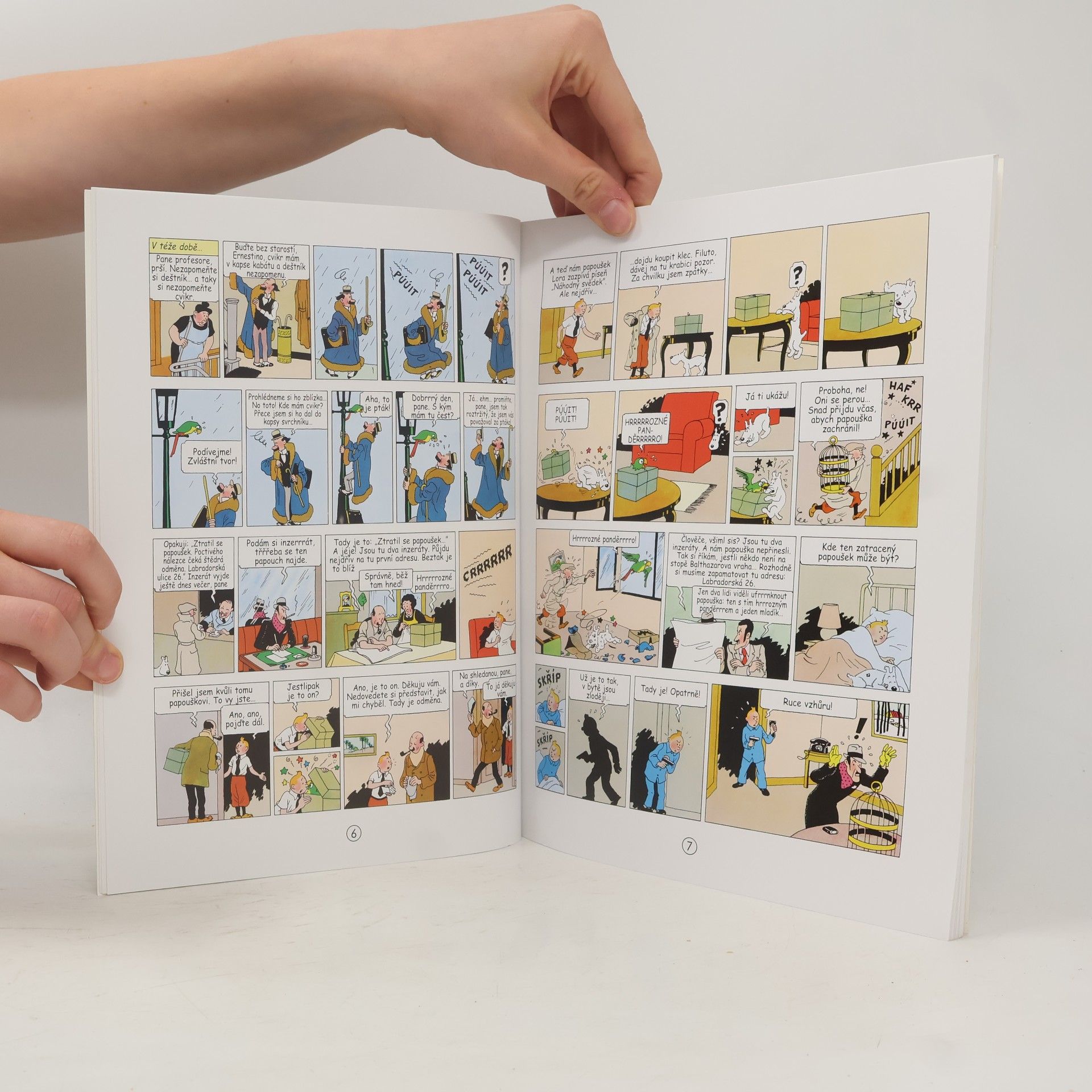 Hergé Ulomené ucho
