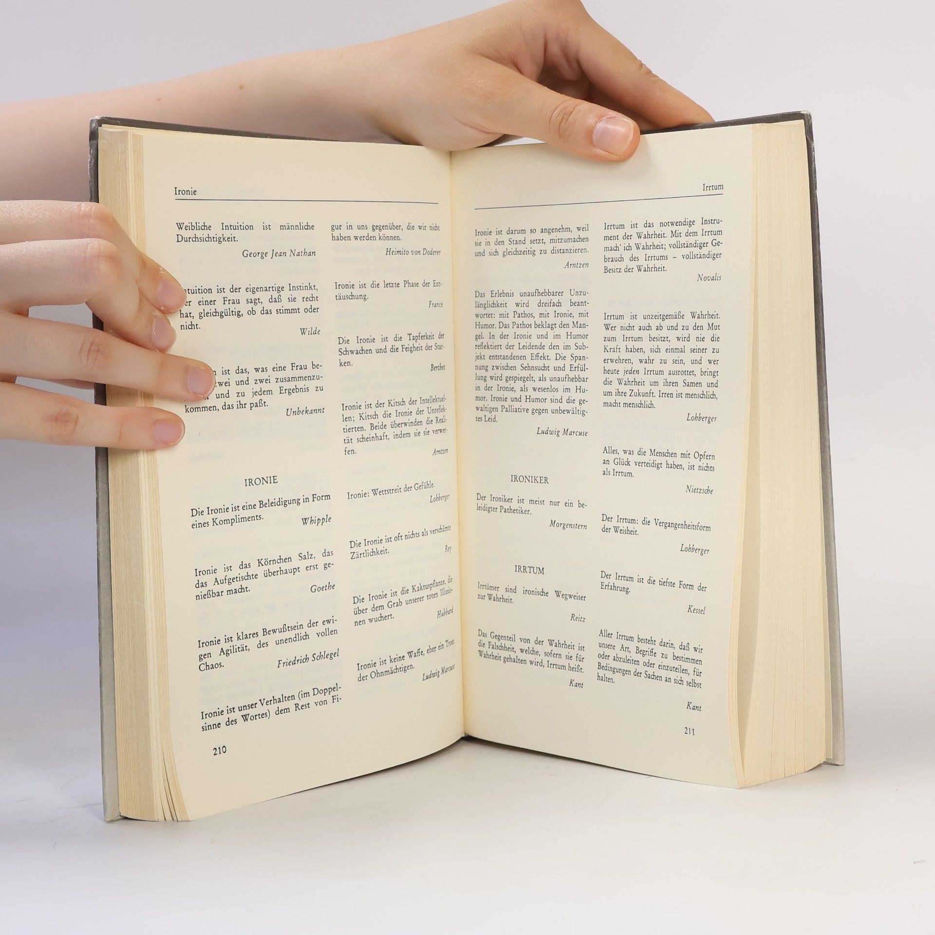 Lothar Schmidt Aphorismen von A-Z. Das grosse Handbuch Geflügelter Definitionen