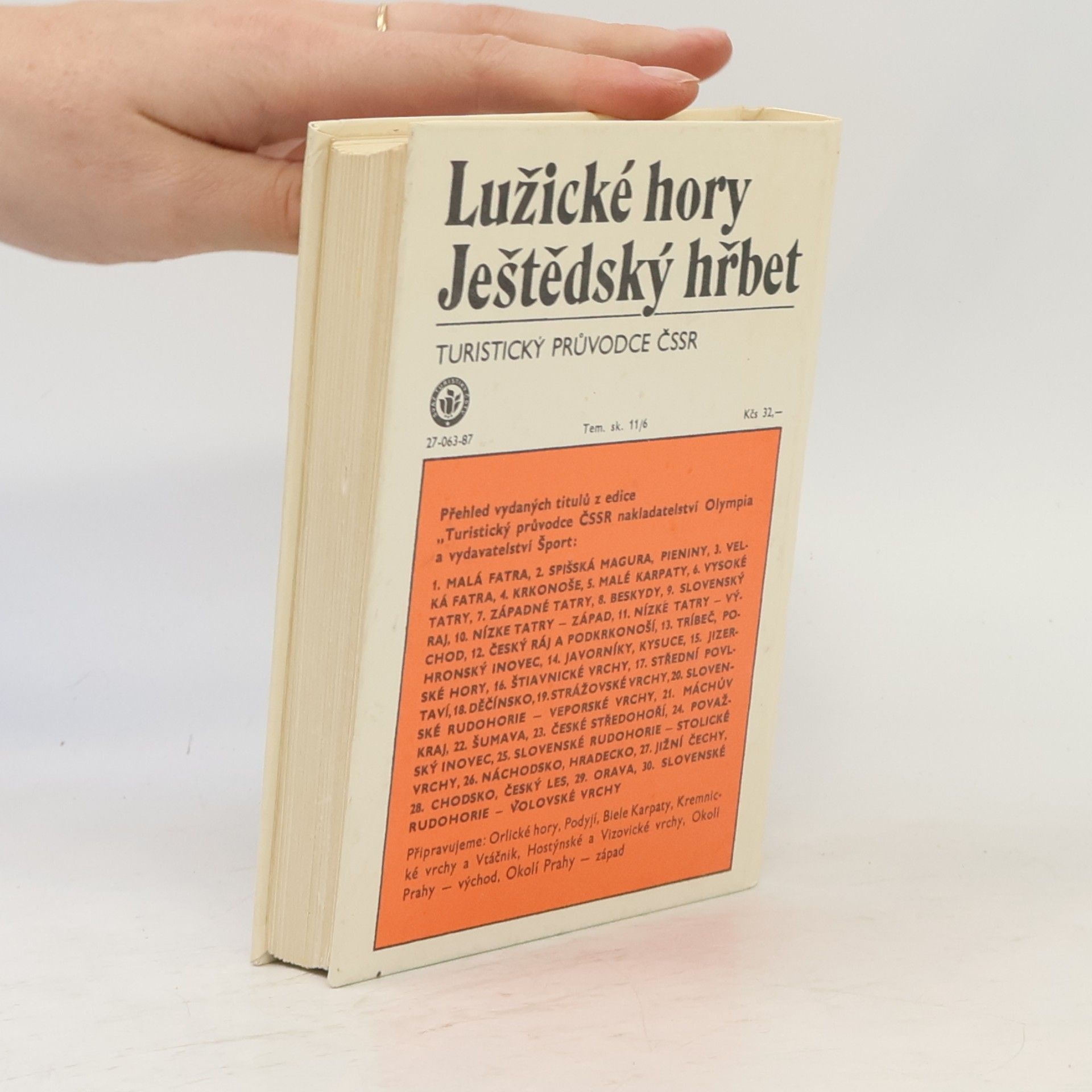 Bohumil Stehlík Lužické hory. Ještědský hřbet