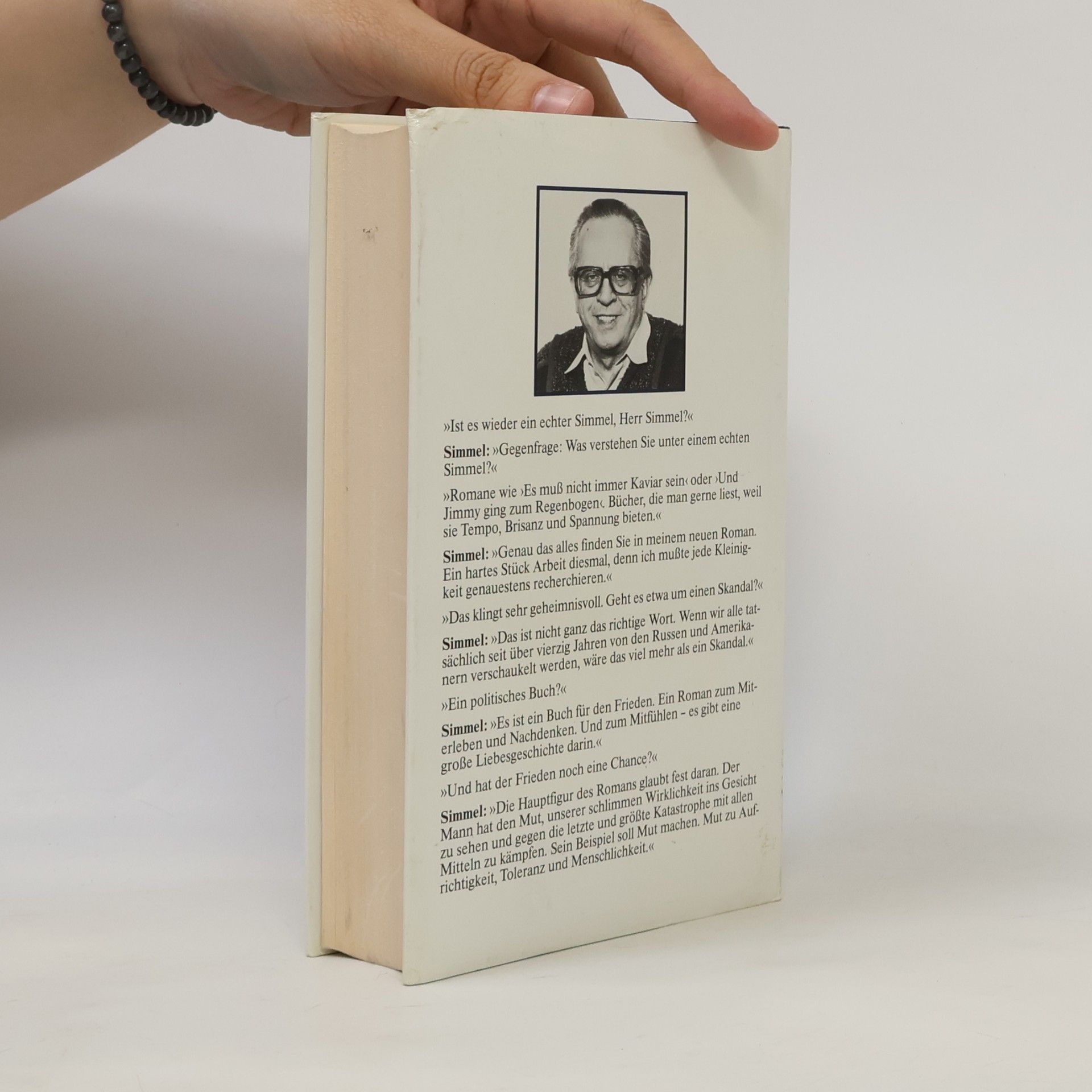 J. M. Simmel Die im Dunkeln sieht man nicht