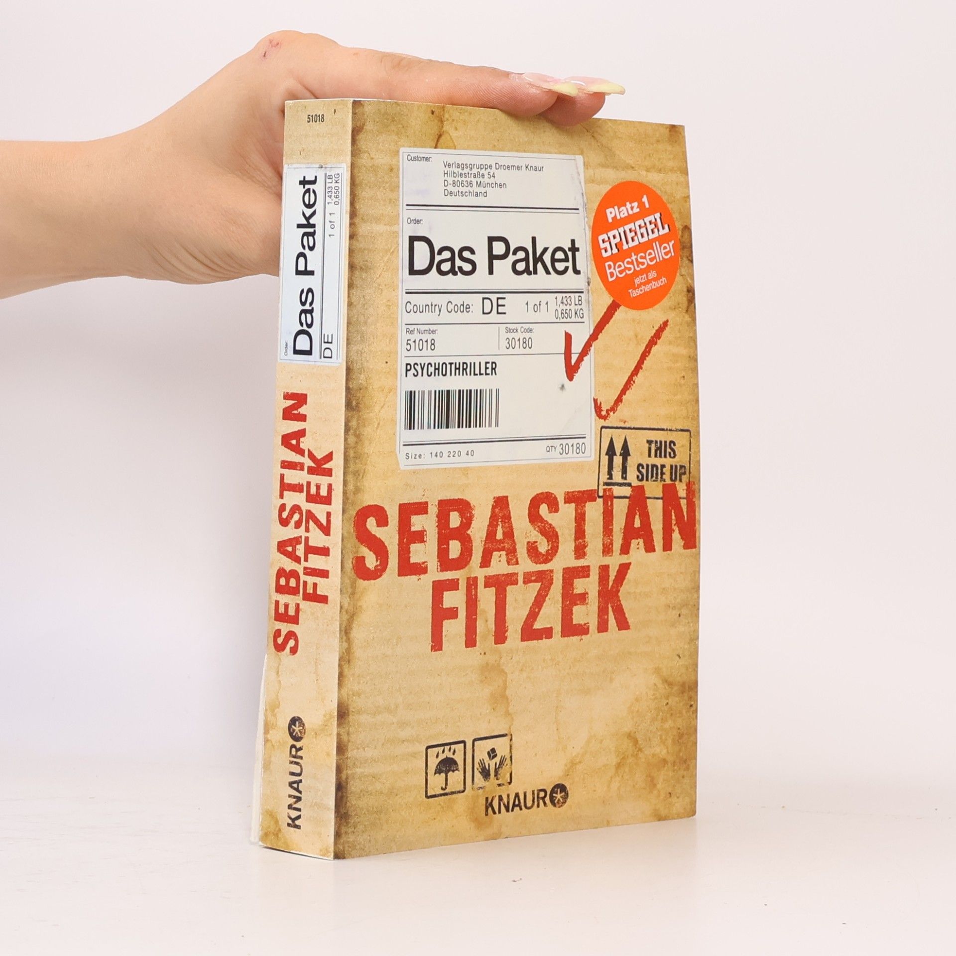 Sebastian Fitzek Das Paket