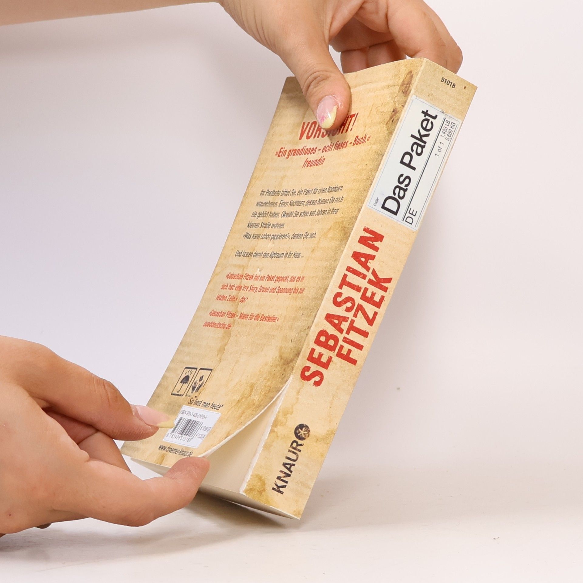 Sebastian Fitzek Das Paket