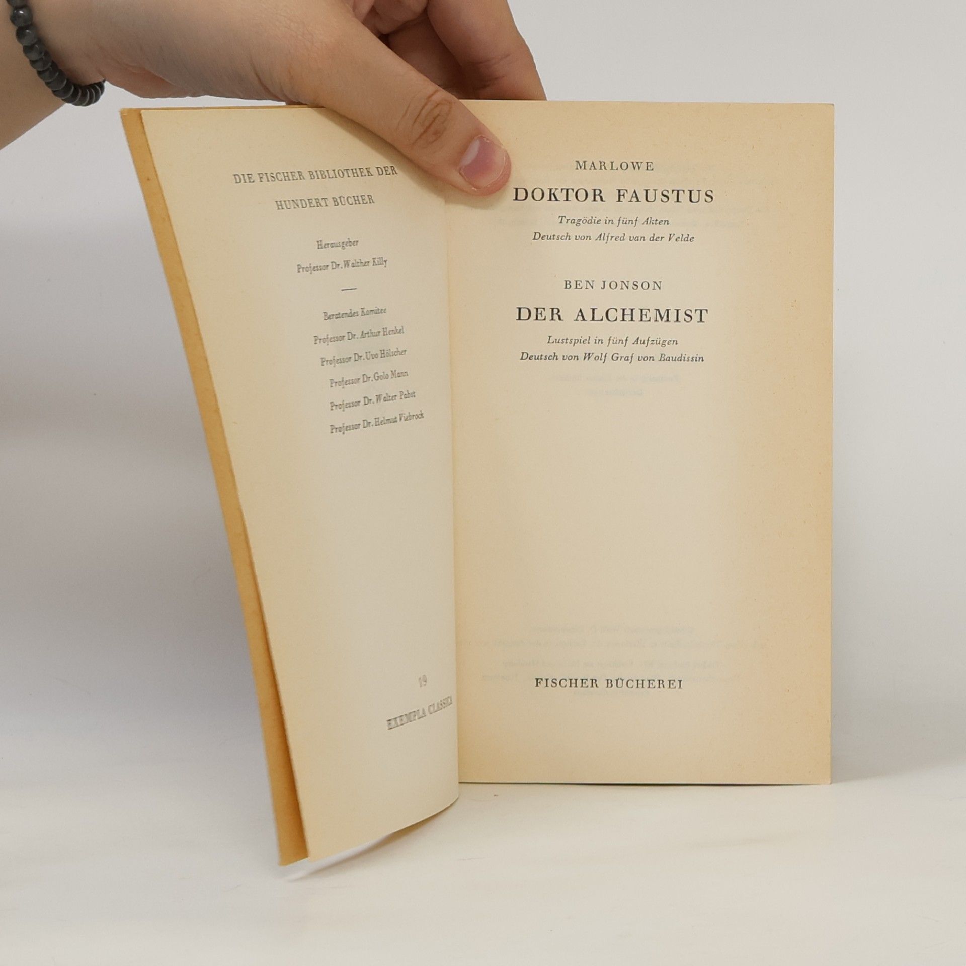Ben Jonson Doktor Faustus der Alchemist