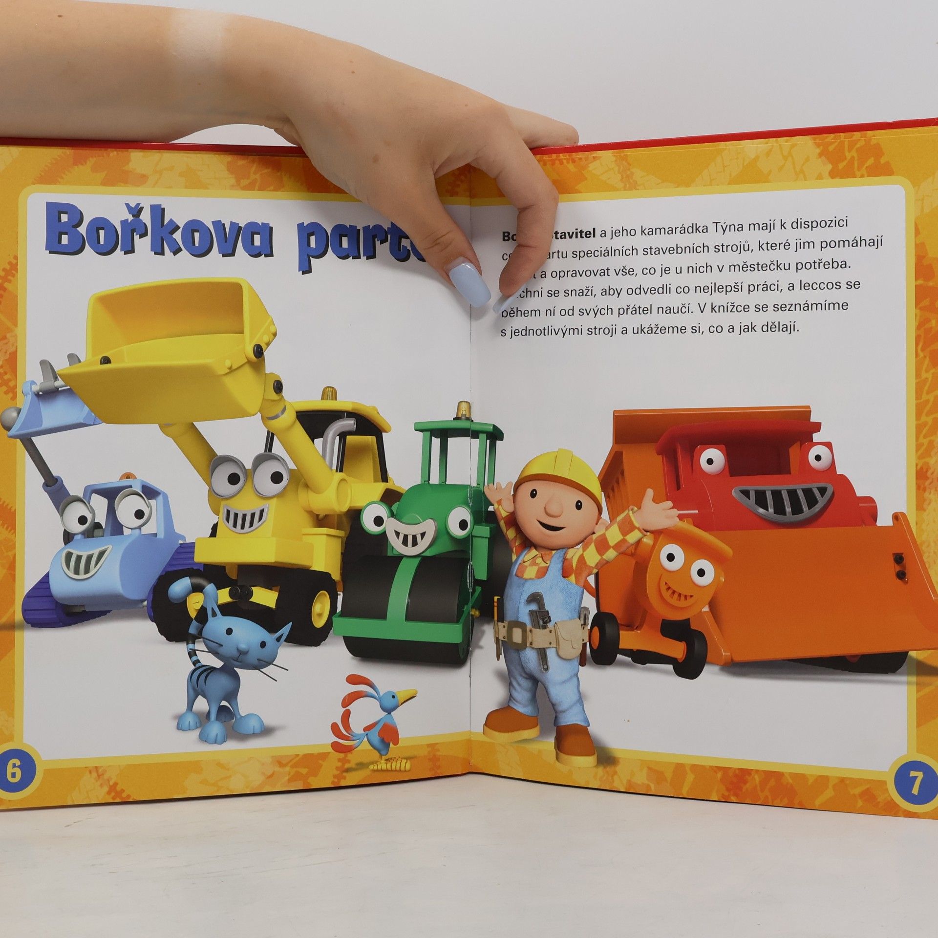 Derek Smith Bořek stavitel: Práce je legrace! Průvodce strojovým parkem