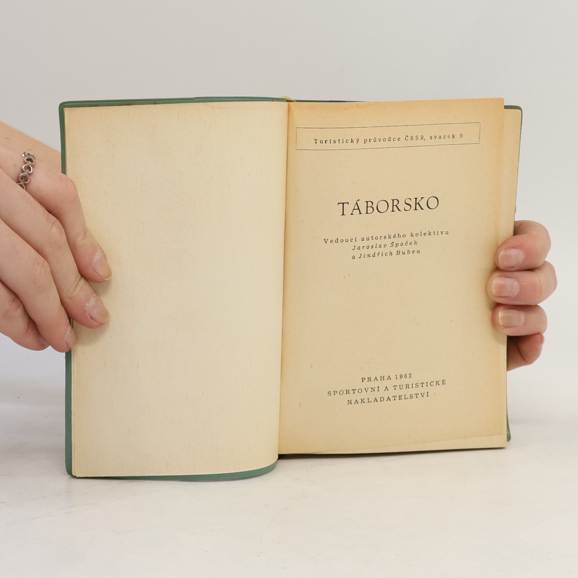 Jaroslav Špaček Turistický průvodce ČSSR 9. Táborsko