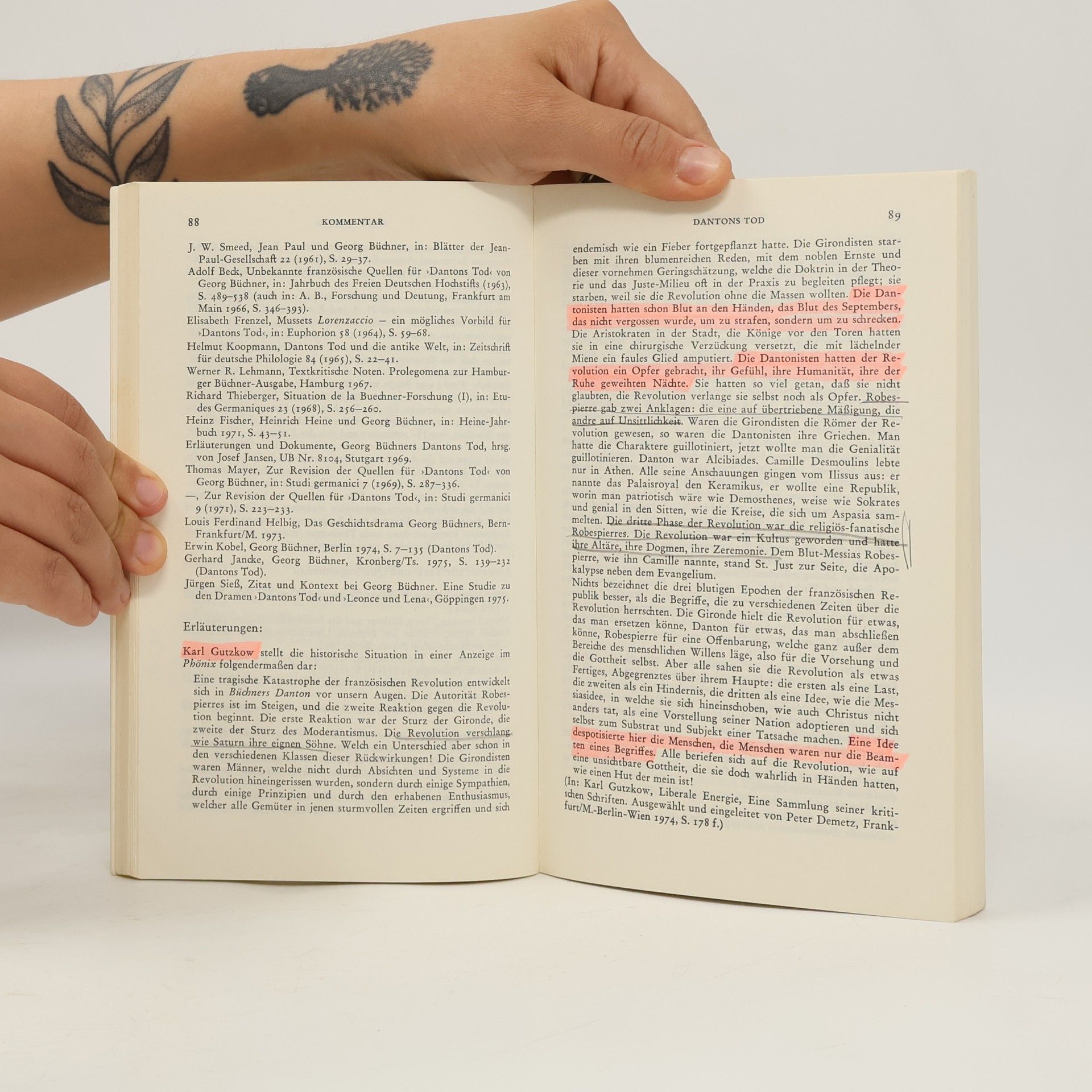 Walter Hinderer Büchner-Kommentar zum dichterischen Werk