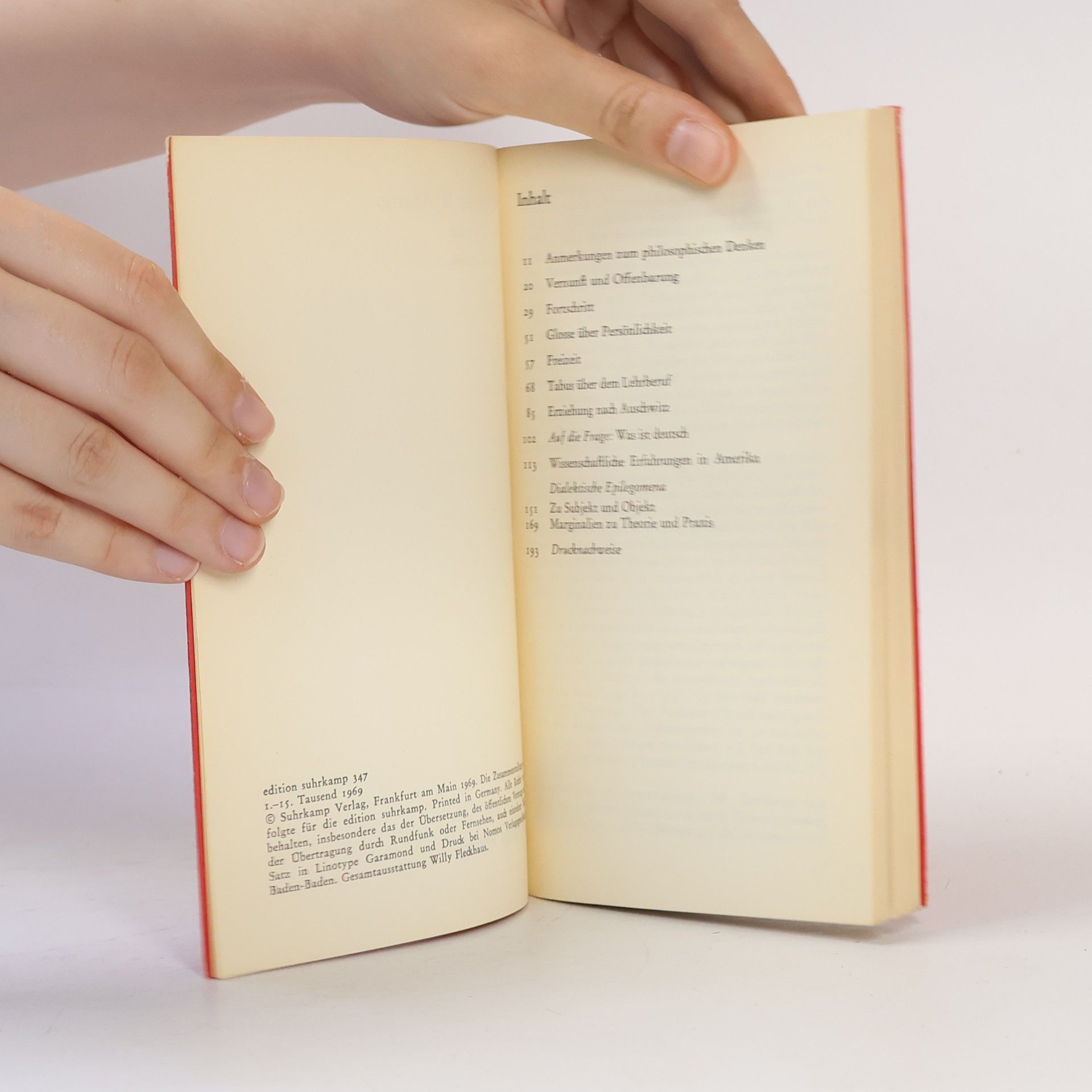 Theodor W. Adorno Stichworte. Kritische Modelle 2
