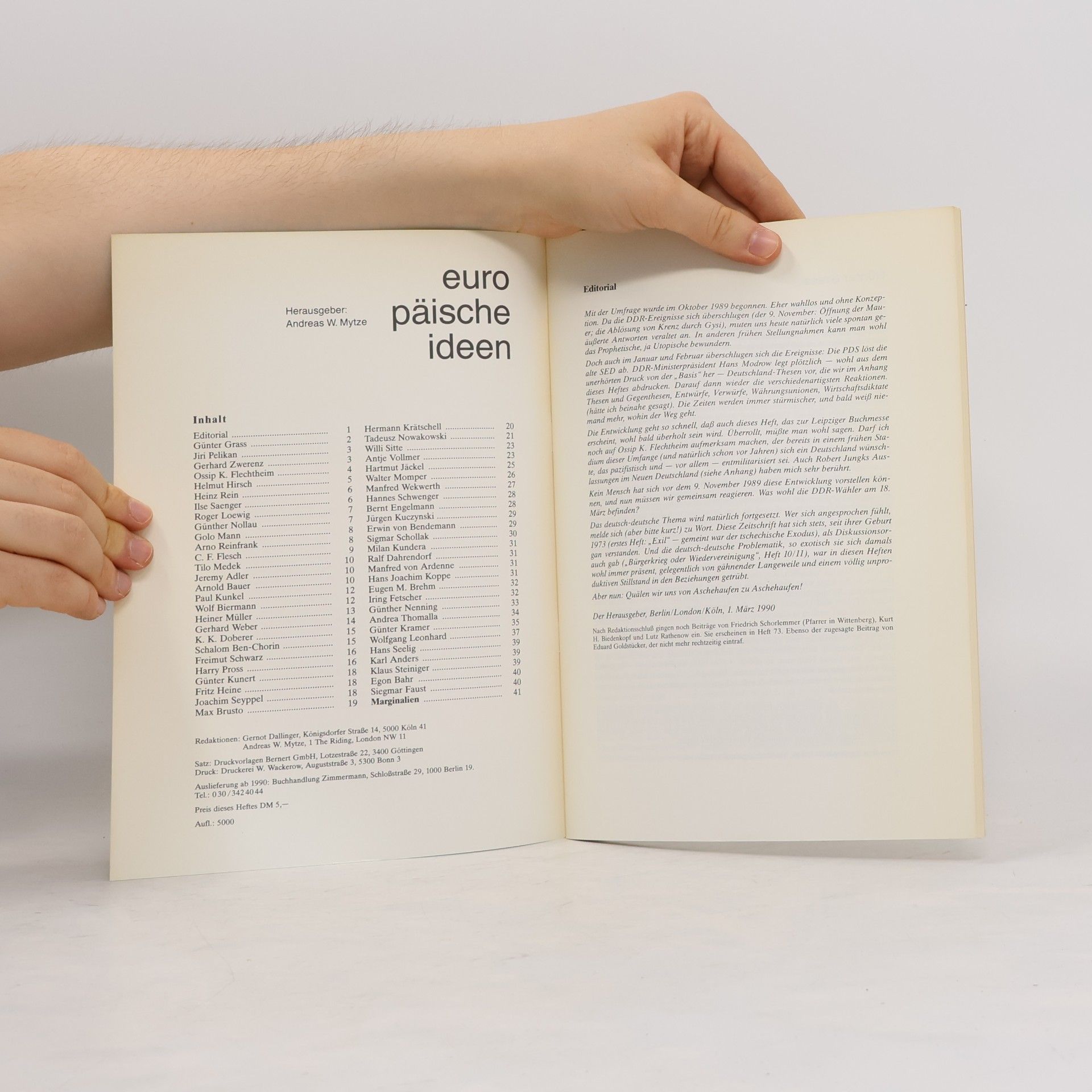 kolektiv Europäische Ideen 72