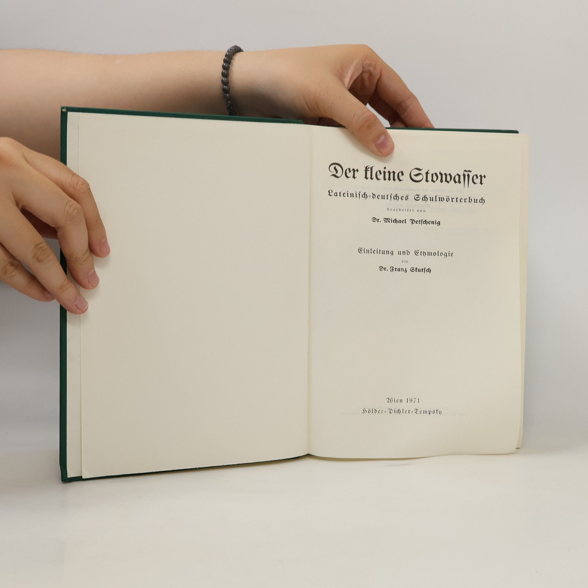 Michael Petschenig Der kleine Stowasser. Lateinisch-Deutsches Schulwörterbuch