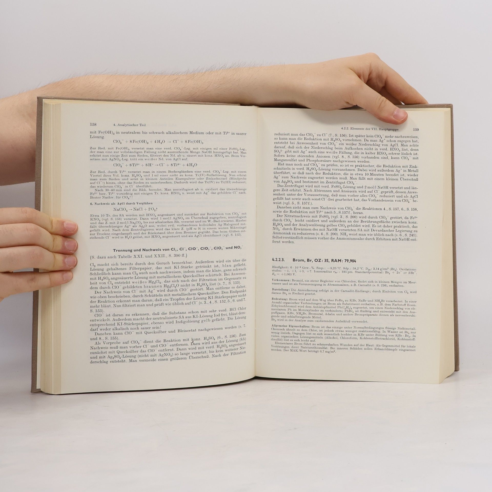 Various authors Lehrbuch der analytischen und präparativen anorganischen Chemie