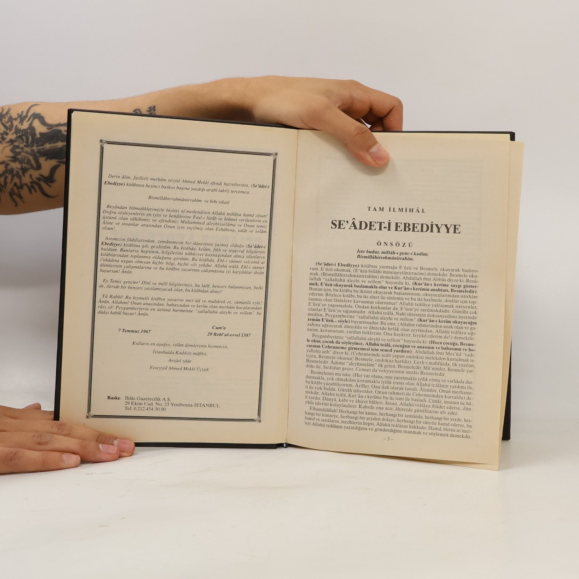 Collectif d'auteurs Tam İlmihal Seadet-i Ebediyye
